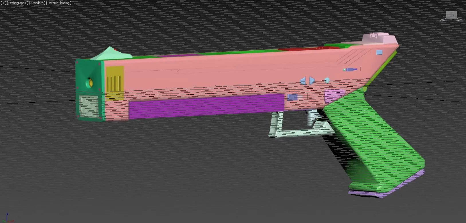 Я особо не скринил процесс моделирование , так что как то так