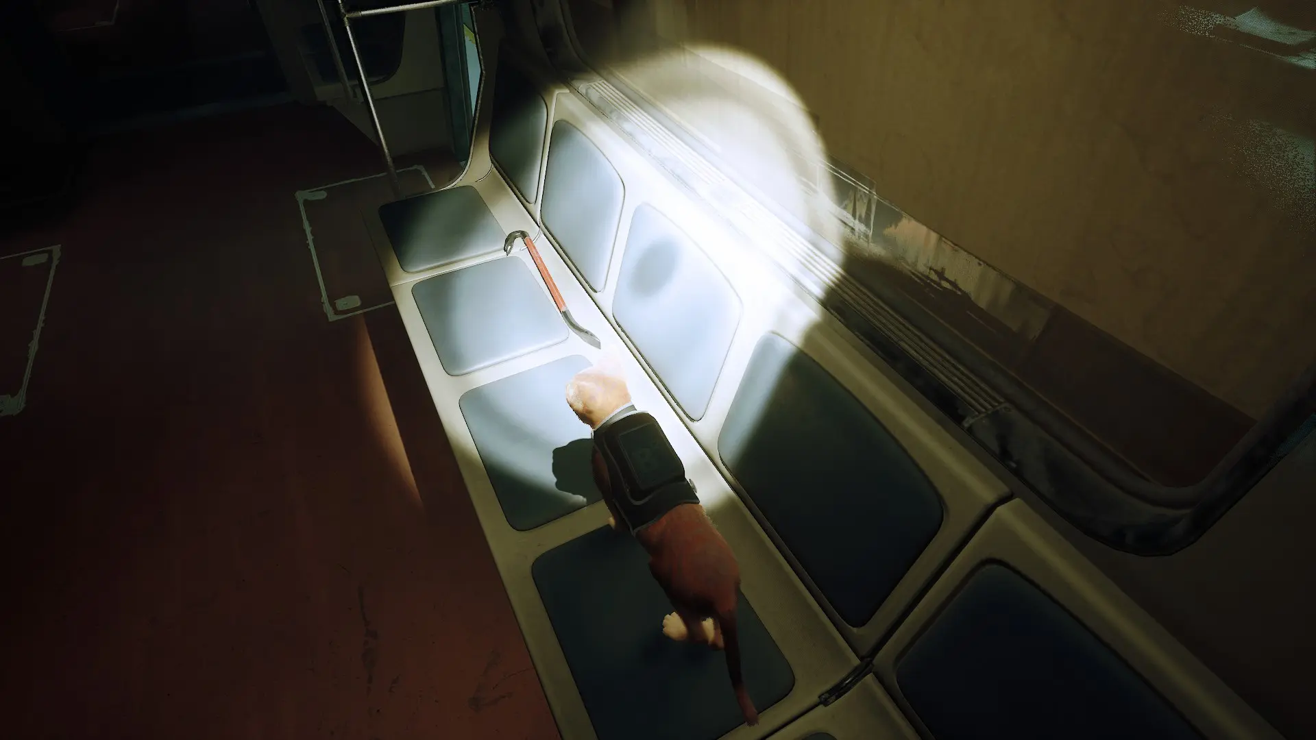 в вагоне метро есть монтировка. райз энд шайн, мистер фримен