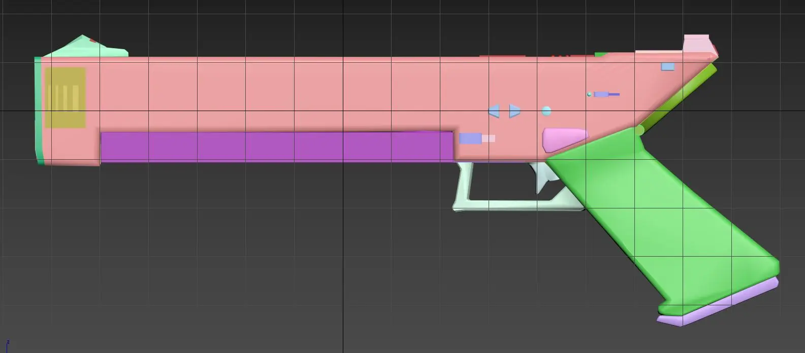 Я особо не скринил процесс моделирование , так что как то так