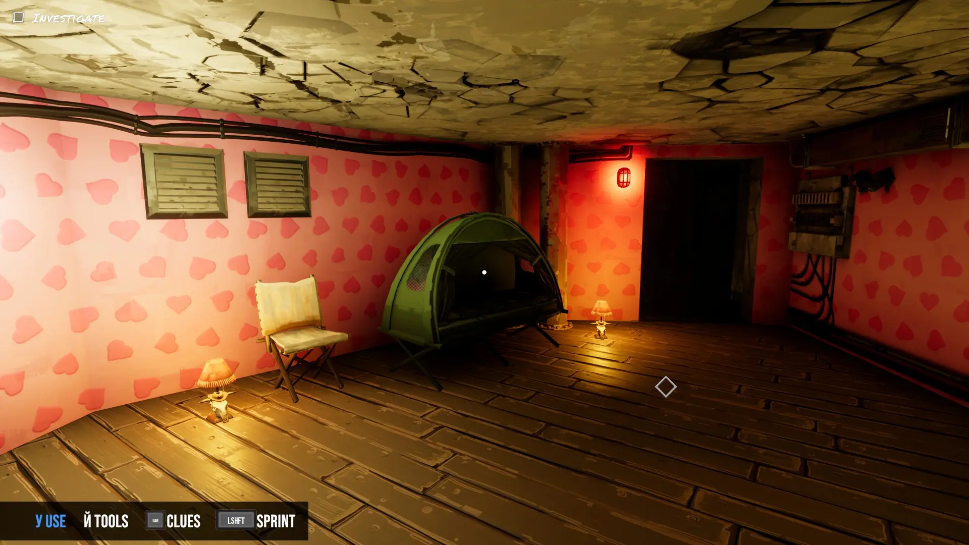 Бункер после моей реновации заиграл новыми красками.