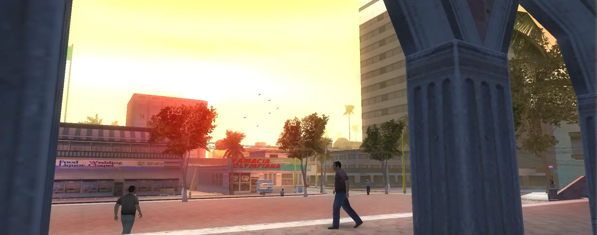 Небольшой вид на центр Лос Торос