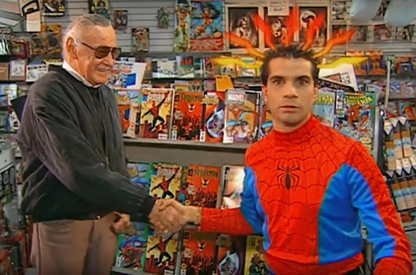  Стен Ли и сам Томми Талларико