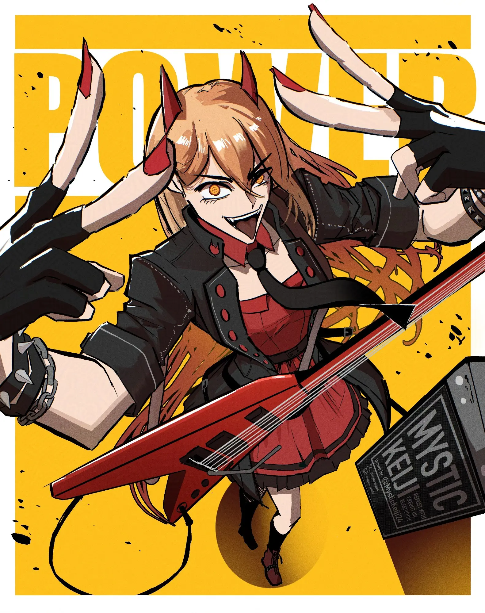 Source: @mystickeiji24.bsky.social Power - Chainsaw Man