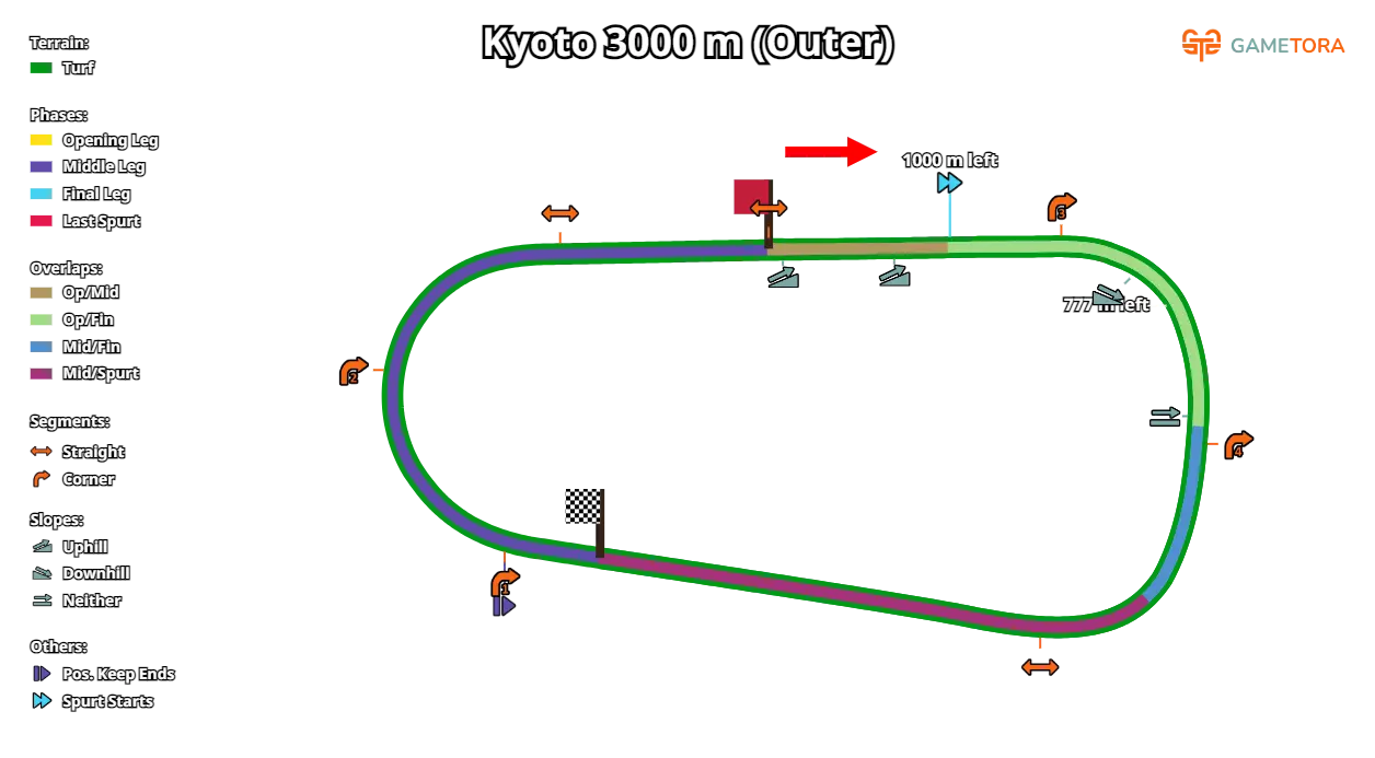 Карта трека, источник gametora.com  