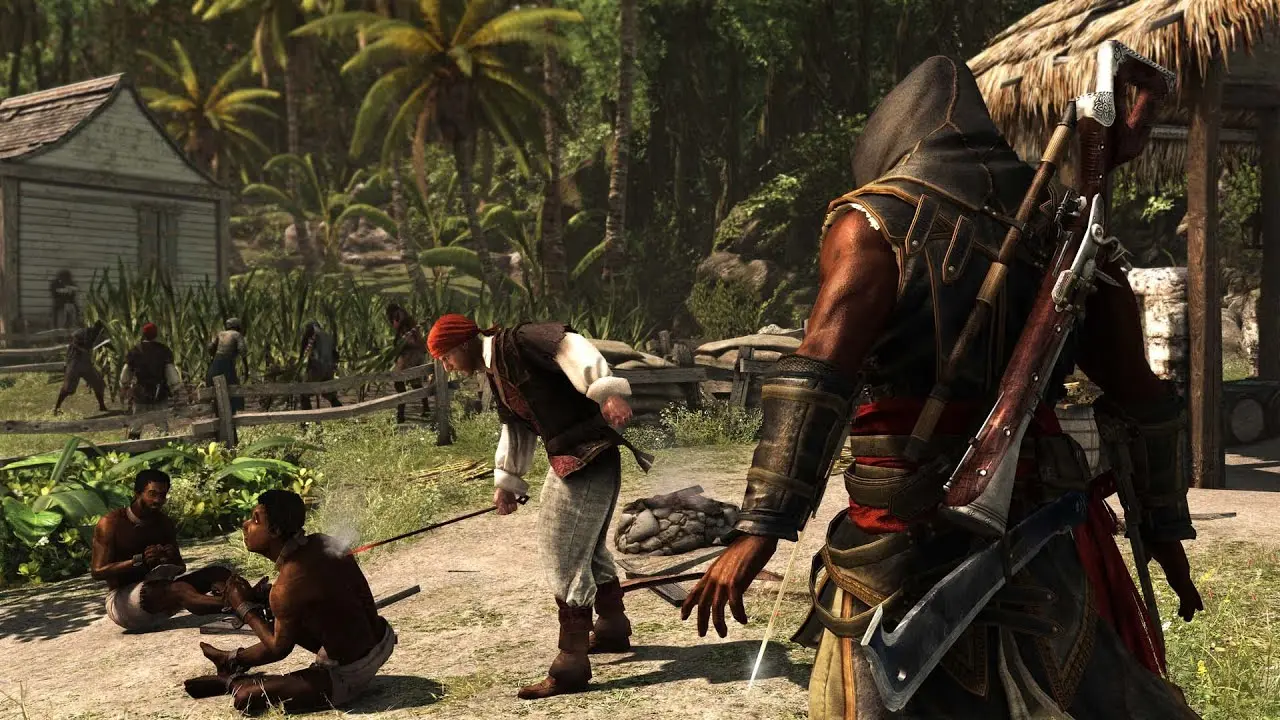Скриншот из дополнения Freedom Cry для Assassinʼs Creed: Black Flag