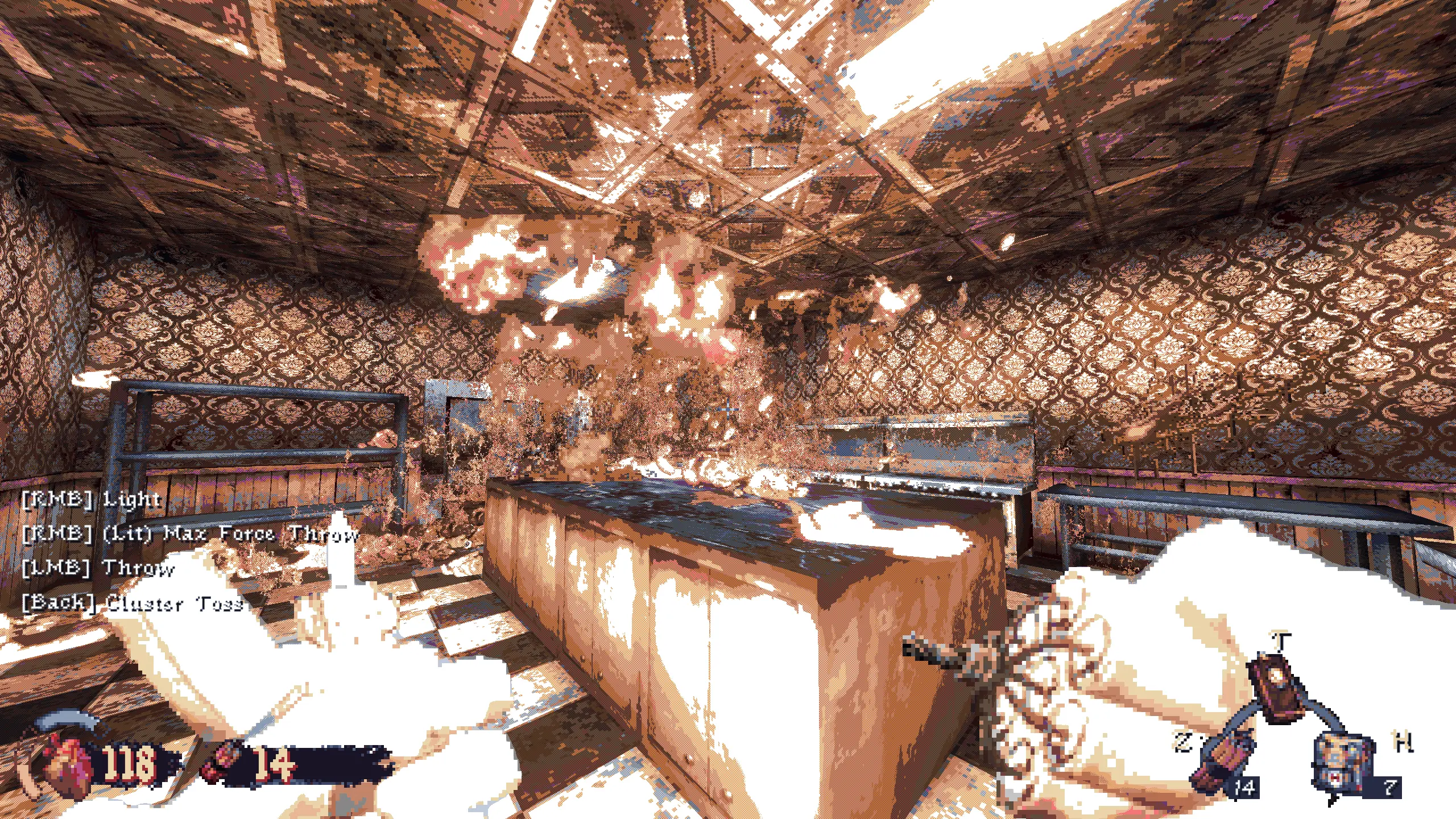 Ммм как же круто видеть то как враги взрываются со смаком.