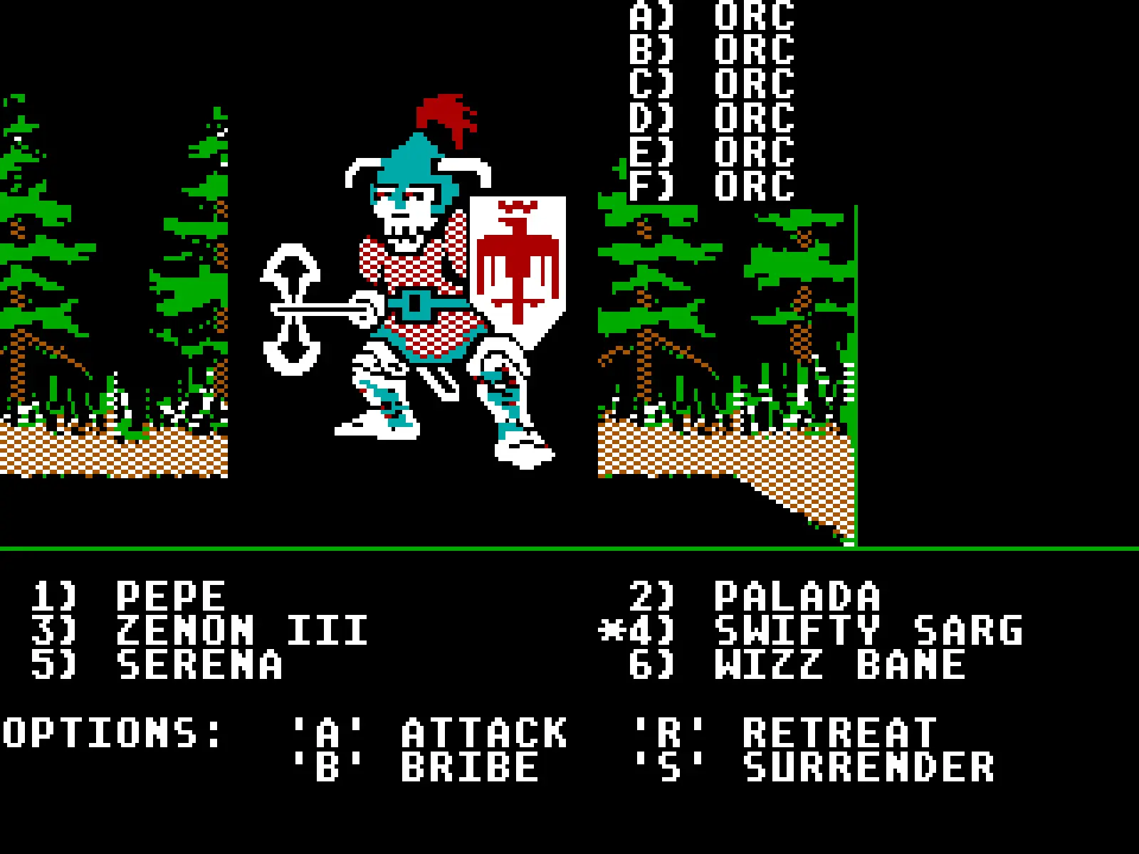 Возможность отступить или сдаться очень полезна из-за высокой сложности и вероятности потерять долгие часы игры.