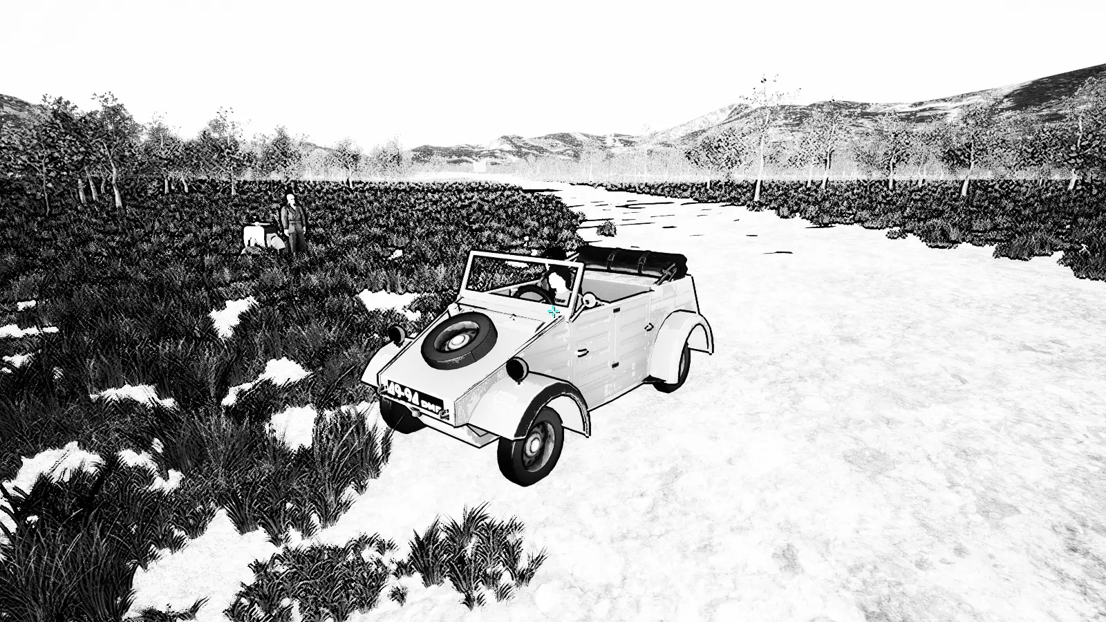 Селшлейдинг + монохромный фильтр