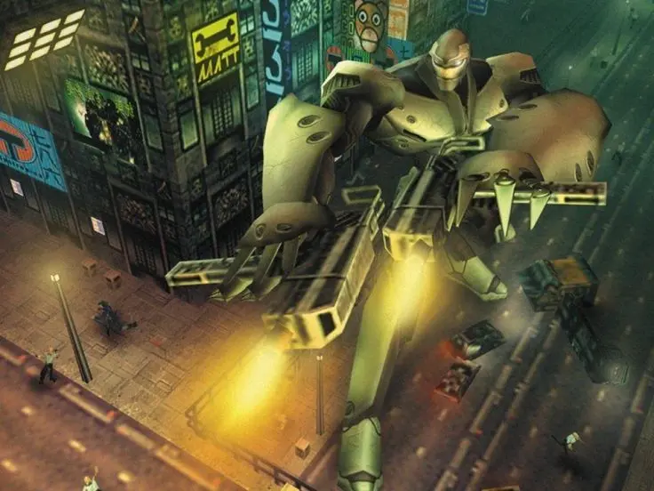 А ещё в игре был очень крутой индастриал-саундтрек