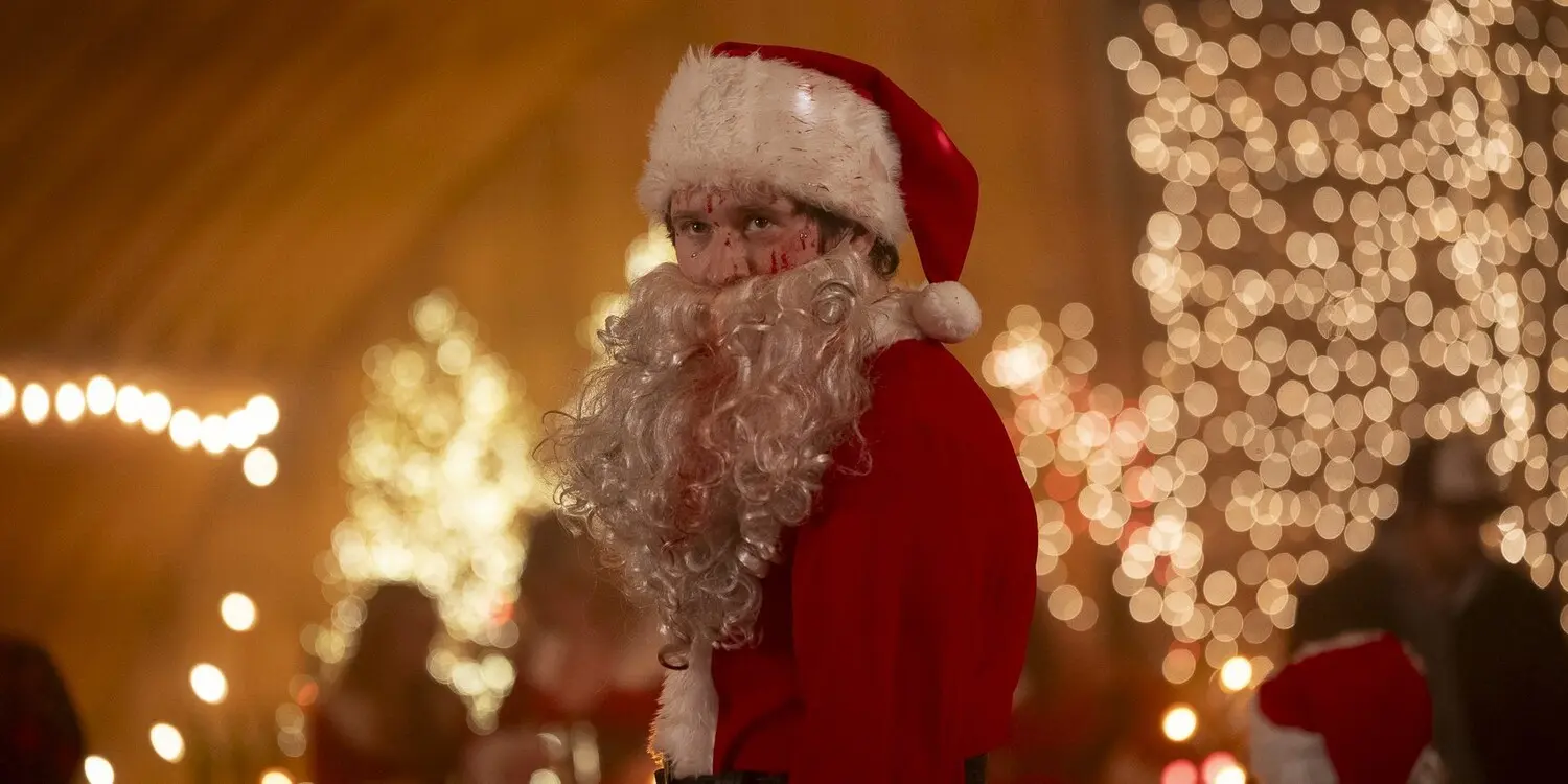 Кадр из фильма "Тихая ночь, смертельная ночь"