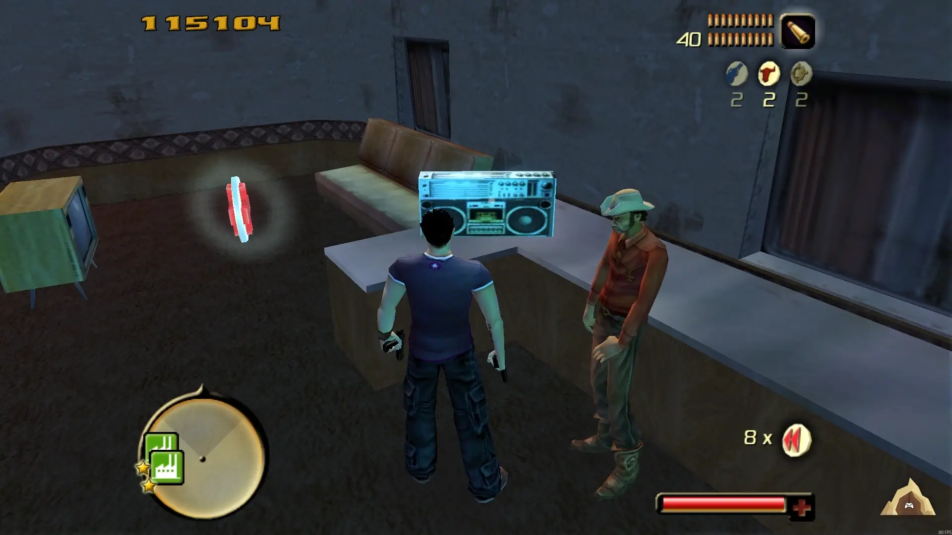 Радиоприемник в доме Марко на свалке