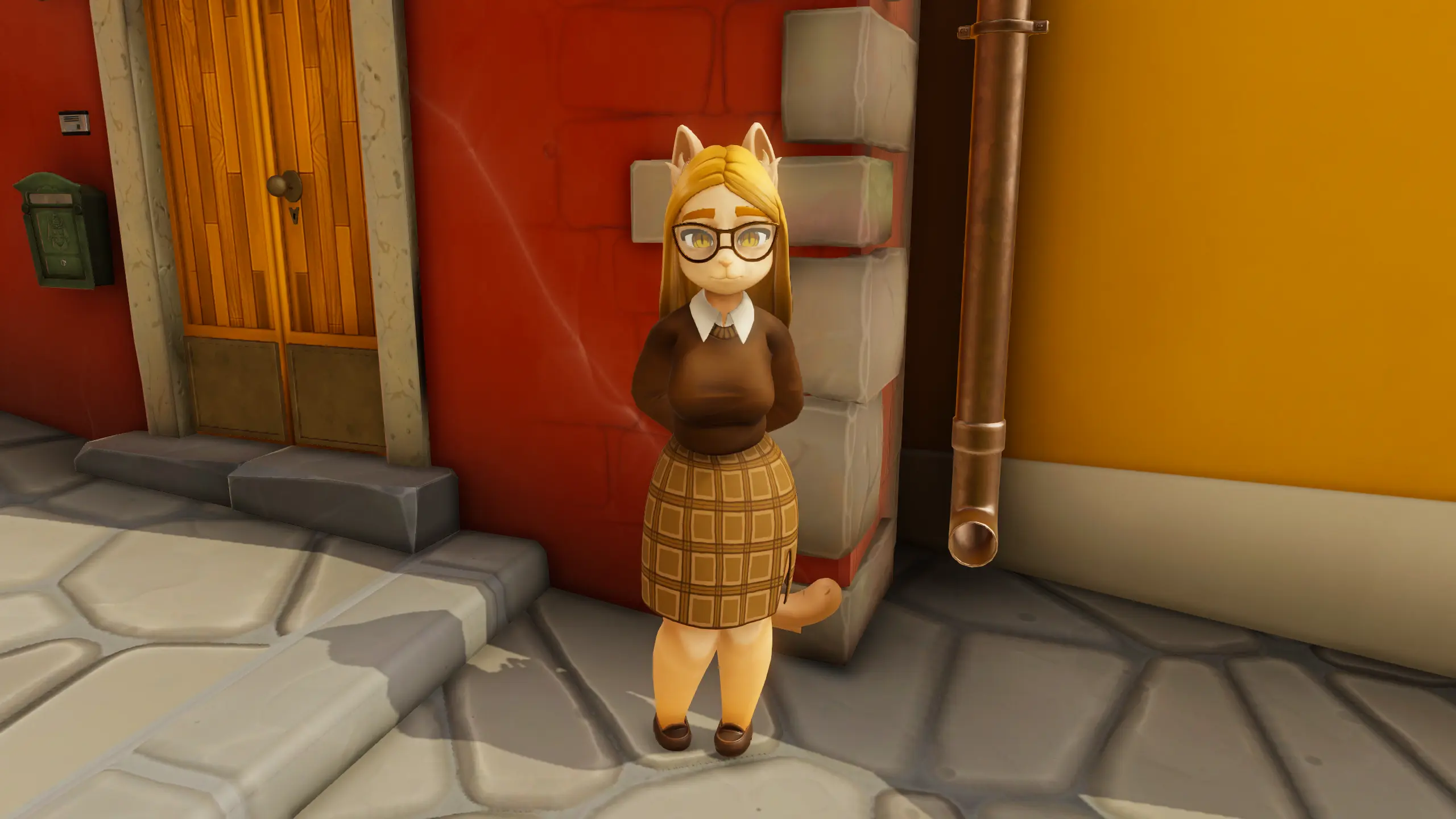 Стоит ли говорить, что как только я увидел эту пухленькую кошечку, то на остальных даже смотреть перестал?