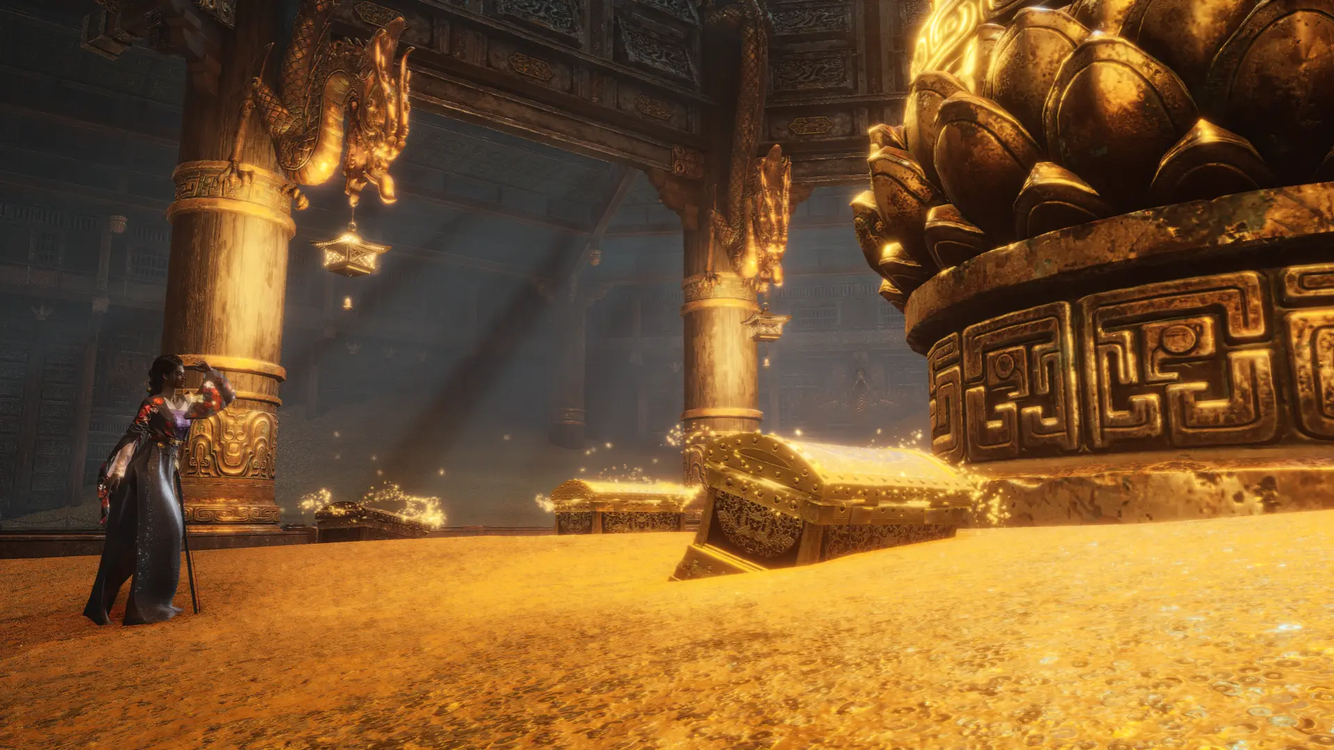 В каждом сундуке было по 5000 монет