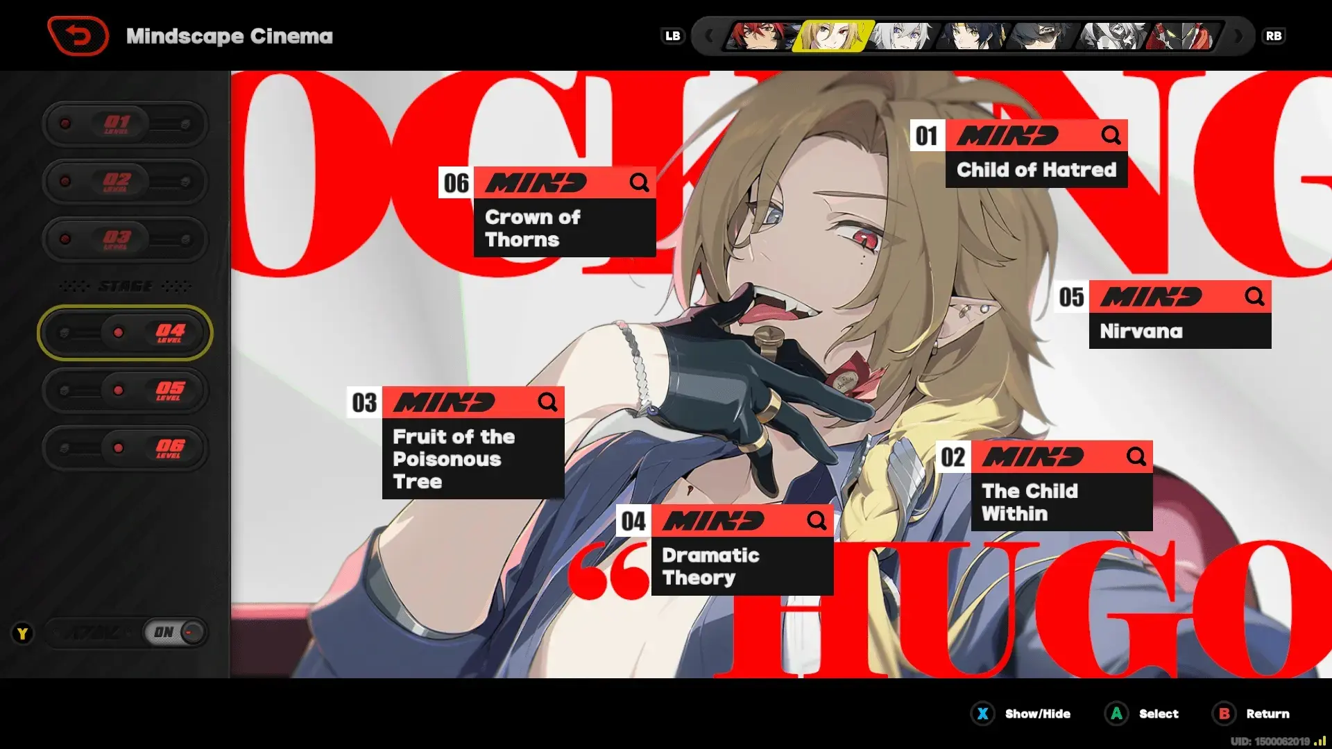 Результаты круток на баннере Хюго + со стандарта...