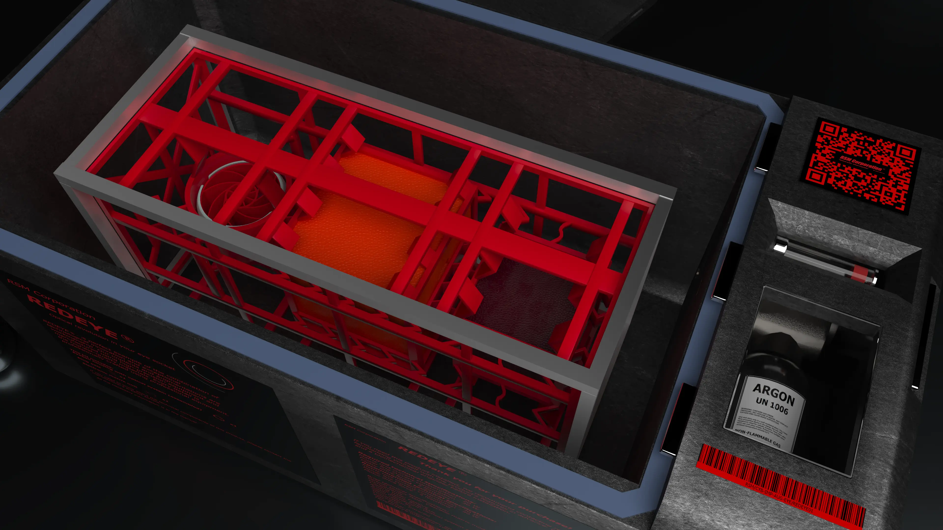 Крышка снята, мягкие демпферы убраны. Прозрачный цилиндр под КЬЮ-Р кодом это можно сказать манометр. Он указывает на наличие давления в камере хранения.