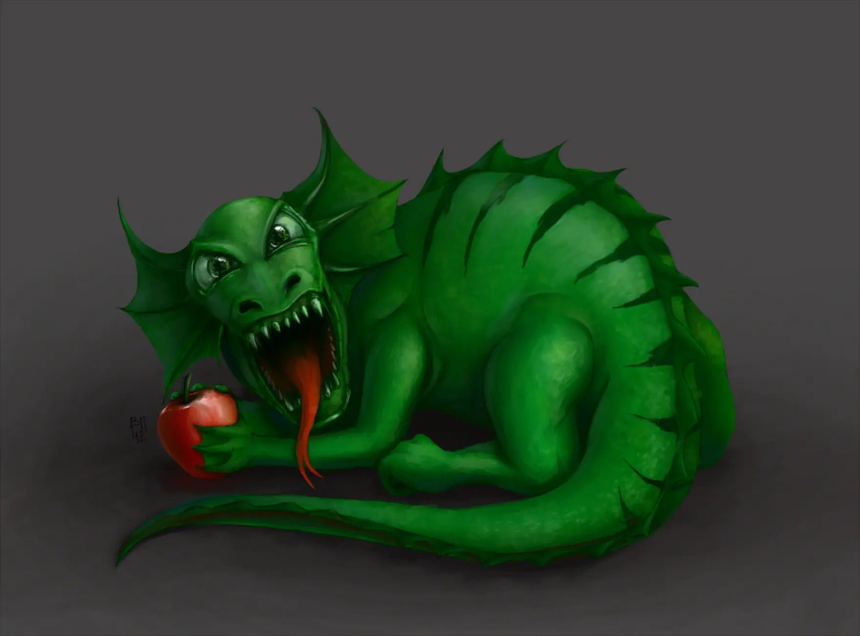 Яблочный дракон, 2012 год