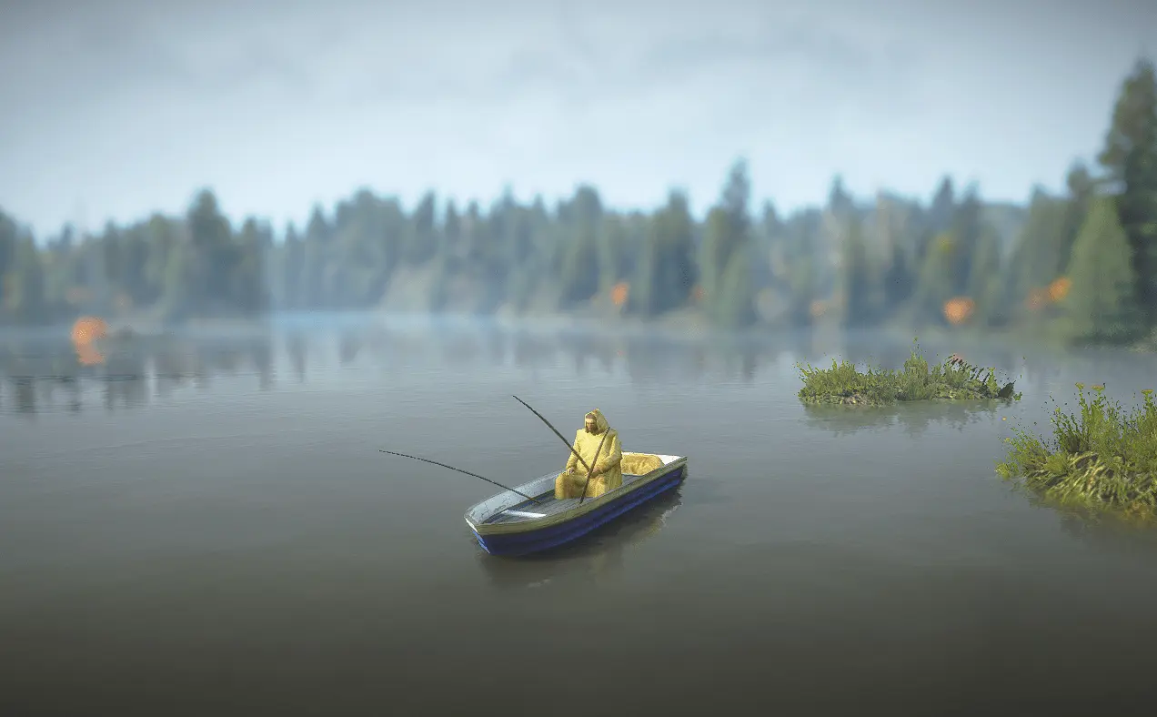 Деревянный рыбак из ассетов Сноу - классика