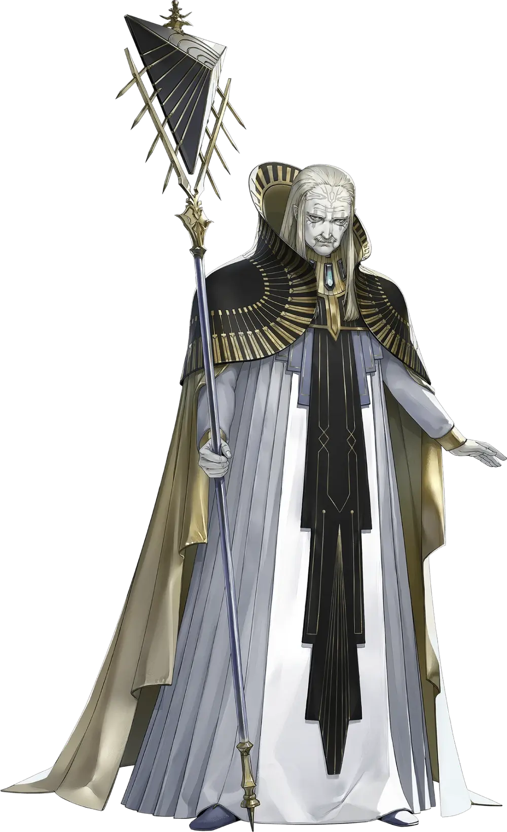 Санктифекс Форден, глава санктистской церкви, отвратительный негодяй и интриган, который однако не является главным злодеем игры.