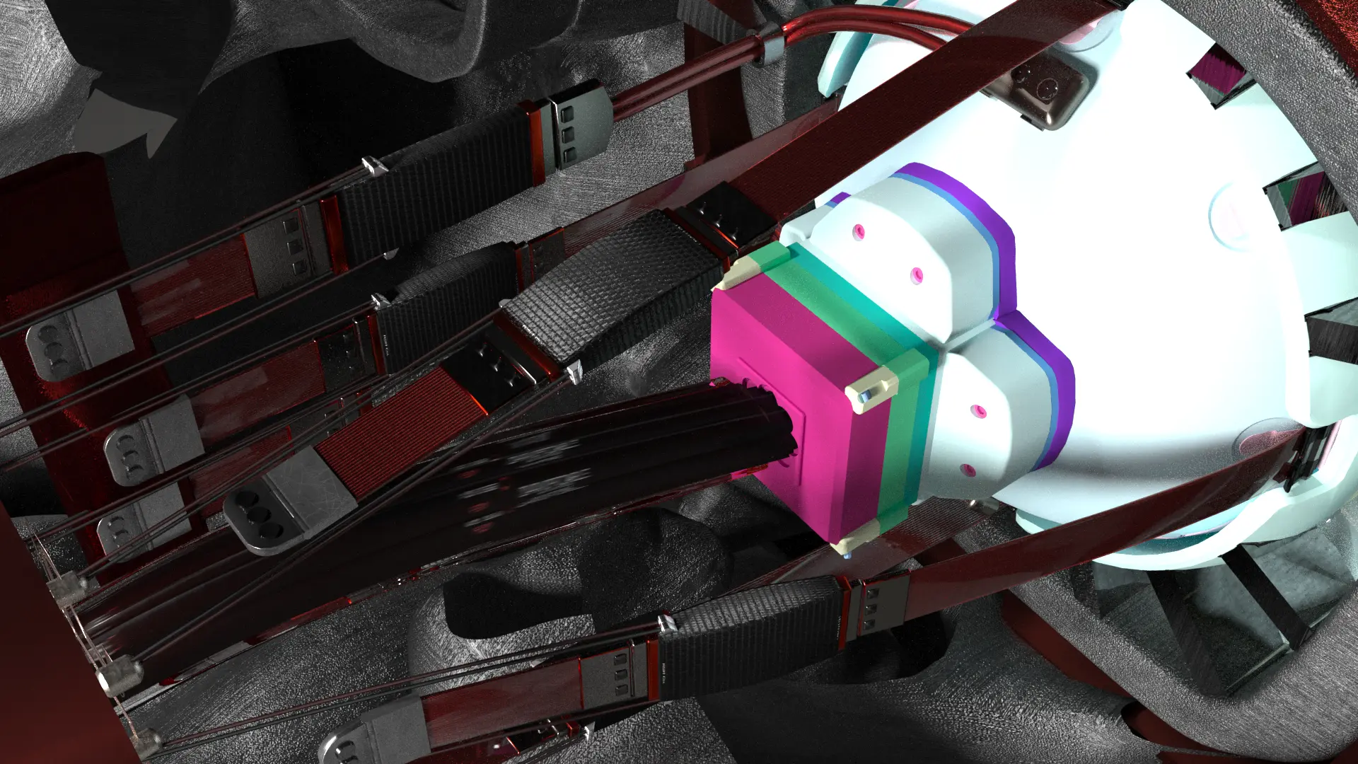 Раз уж тут хэллуин , то держите пару страшненьких рендеров в малом разрешении. Почему я делаю эту фигню так медленно? Потому , что я делаю её в свободное время (буквально пару часов день) из за этого хронометраж так затянулся. На недорендерах ещё недоделанная моделька , но большая часть работы уже проделана! До новых встречь!