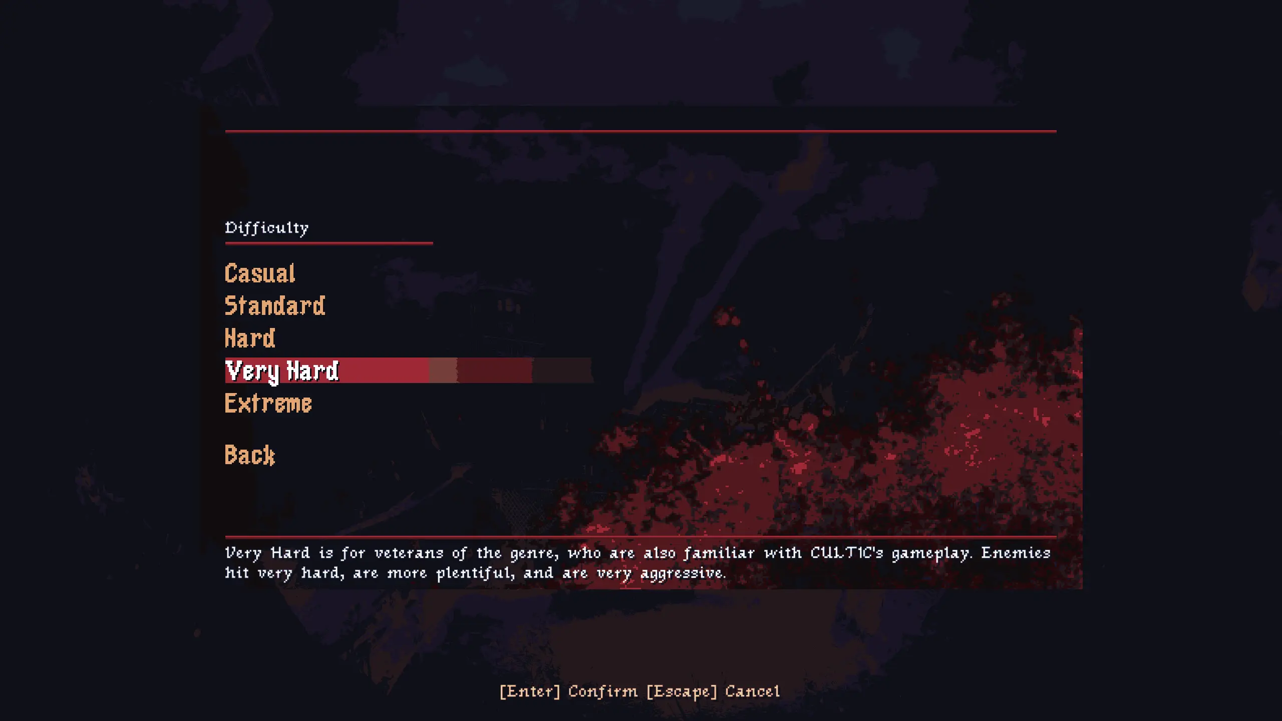 Я советую вам играть на Very Hard, потому что враги будут опаснее и сильнее. Экстрим отличается от Very Hard лишь отсутствием авторегенерации до 25 HP.