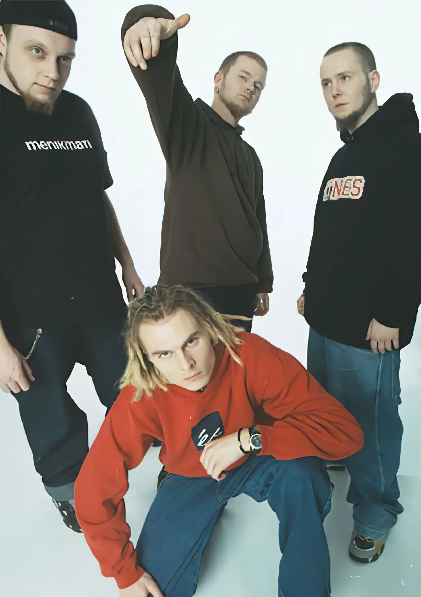 Студийная фотосессия группы