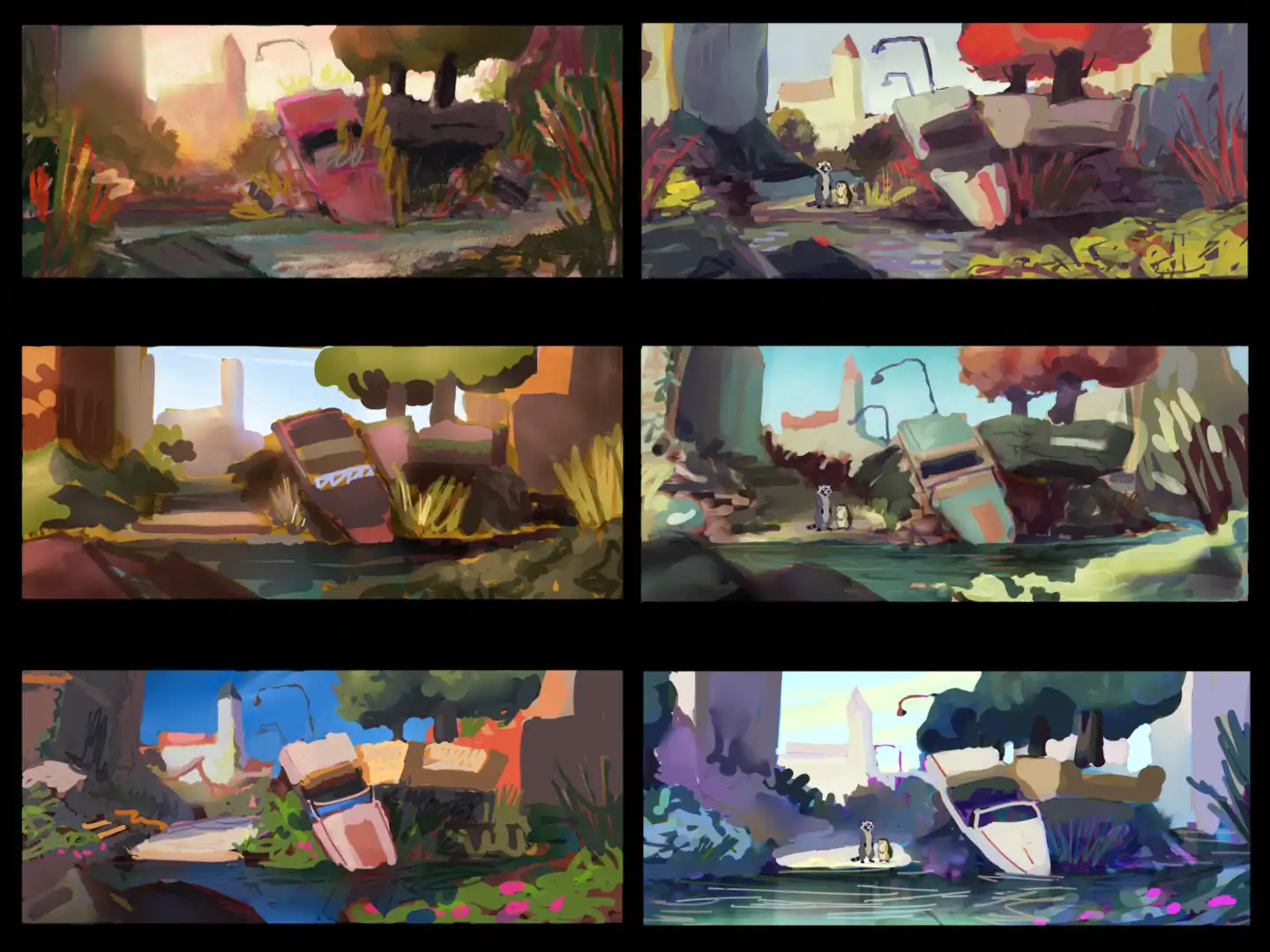 Визуальная разработка для OVERGROWN: результаты работы будут доступны на studio.blender.org