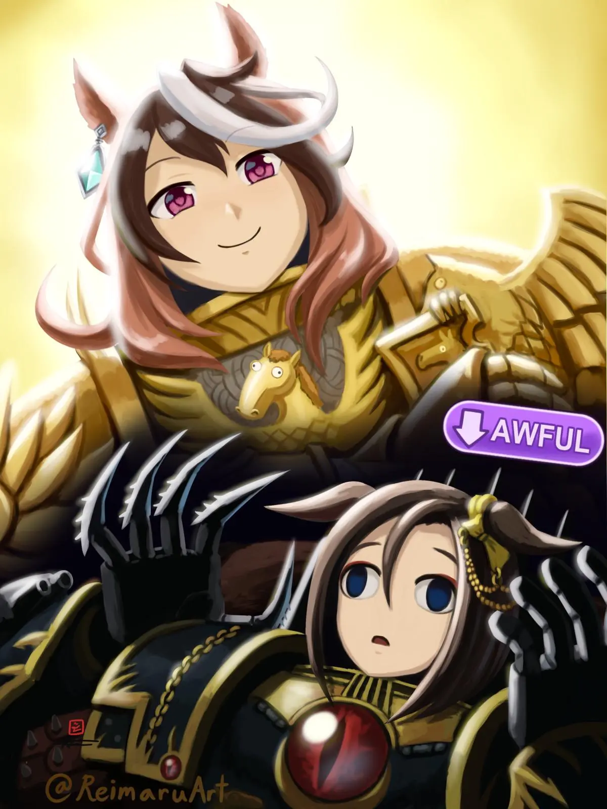 Ересь Хорса, автор @ReimaruArt.