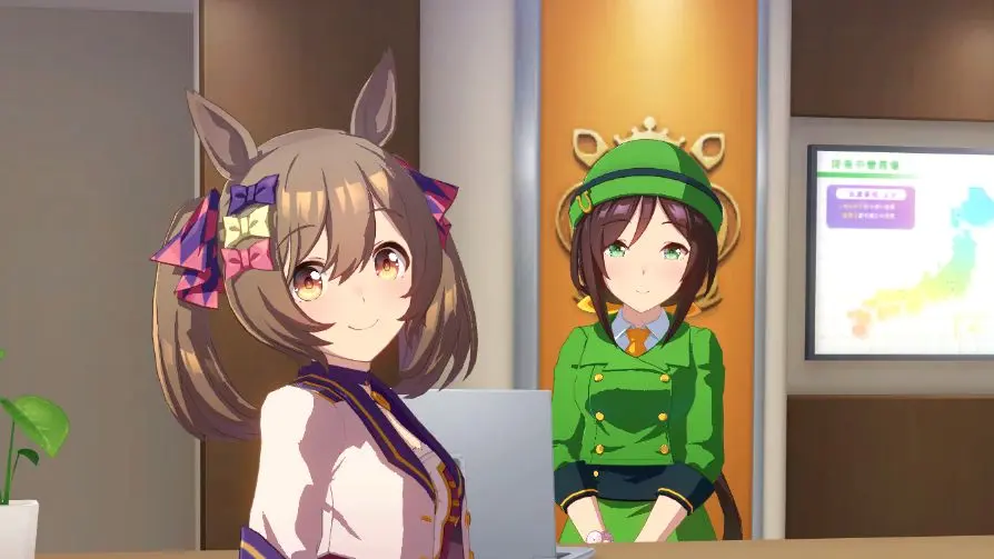 Когда Тазуна стоит возле стола гонок, не казалось ли вам, что ушки логотипа и корона идеально встают на место? вот и мне казалось.