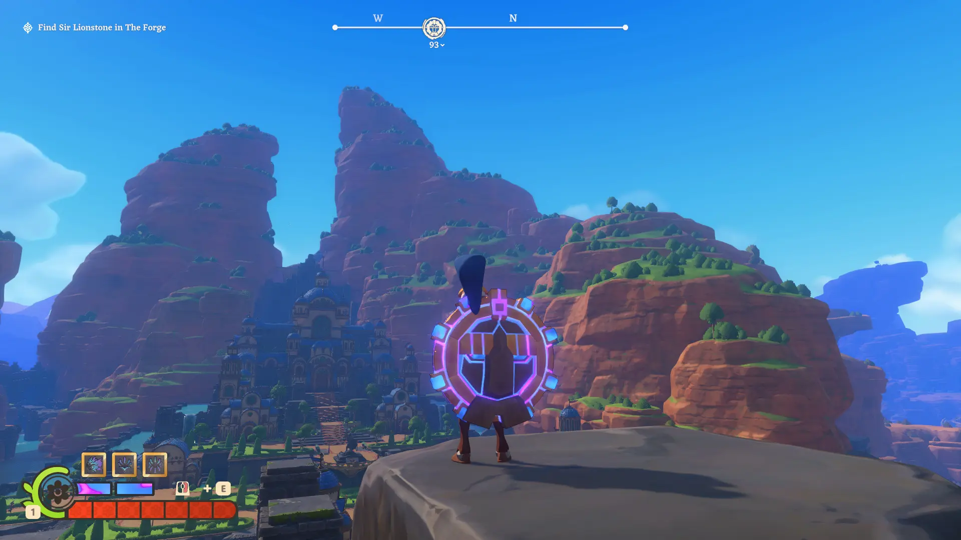 Знаете, всё чаще я встречаю такие вот горы-близнецы в играх...