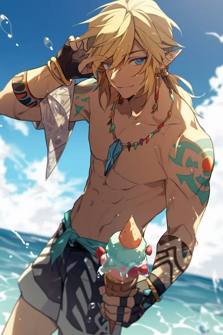 Линк, чисто для парней. Зельда для девушек попозже будет.