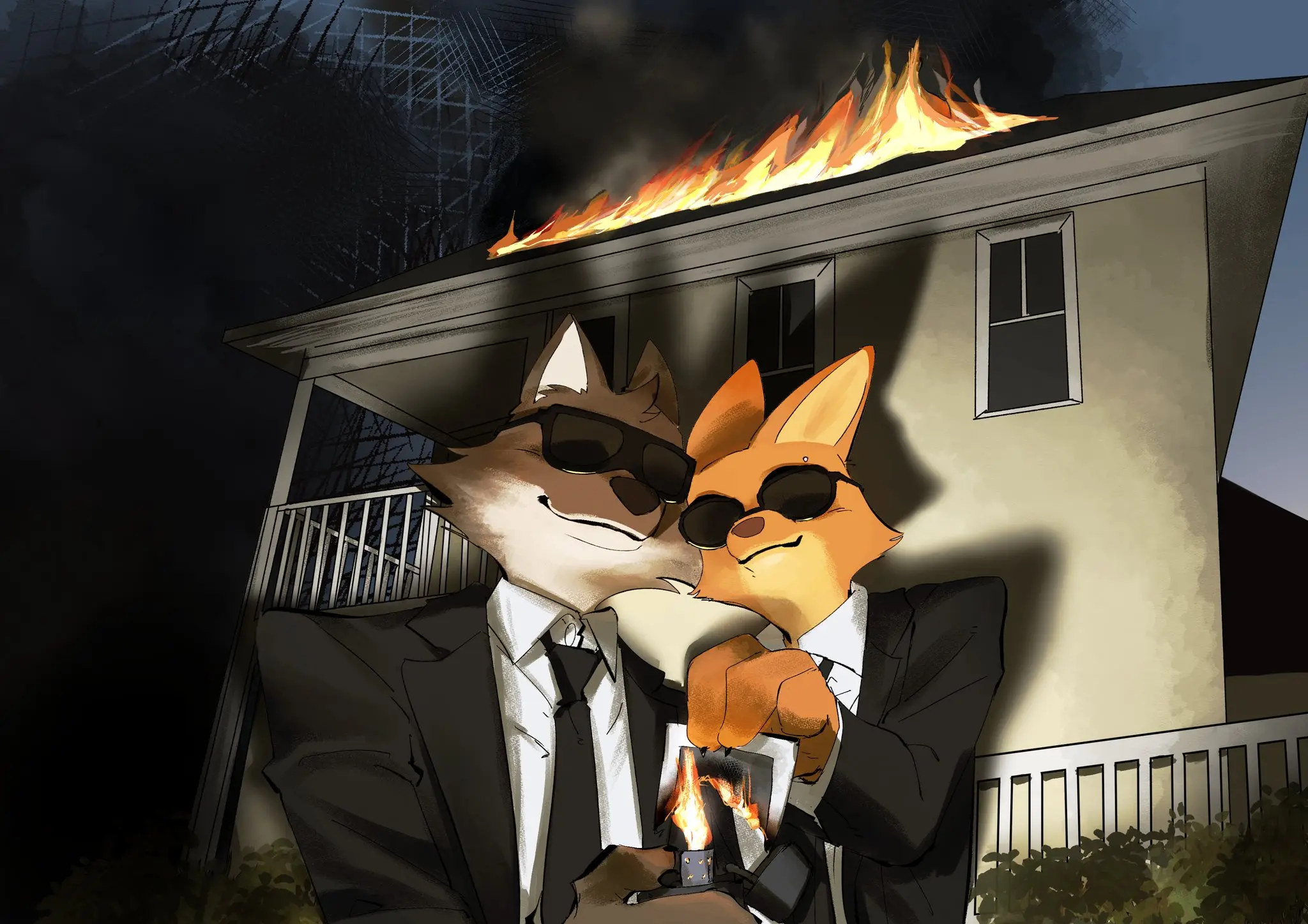 Диана и Волк