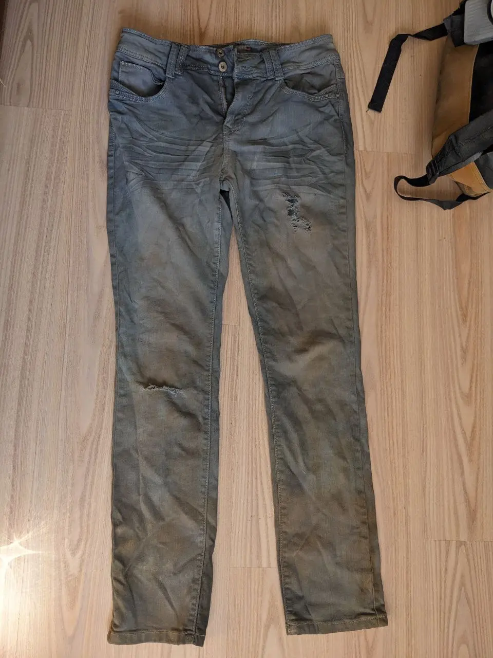 (6 фото) Битва за джинсы и перемирие. Всё чистое