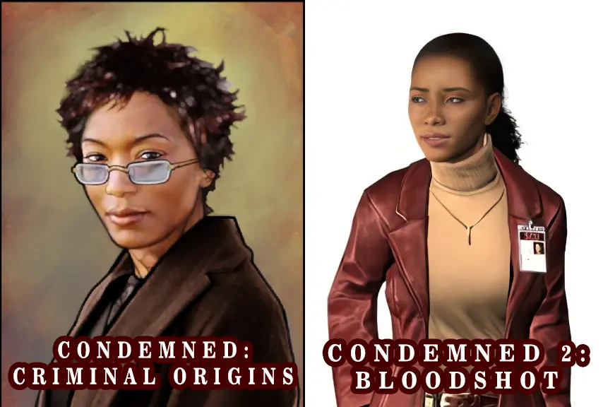 Роза Энжел, напарница главного героя из 1 и 2 части