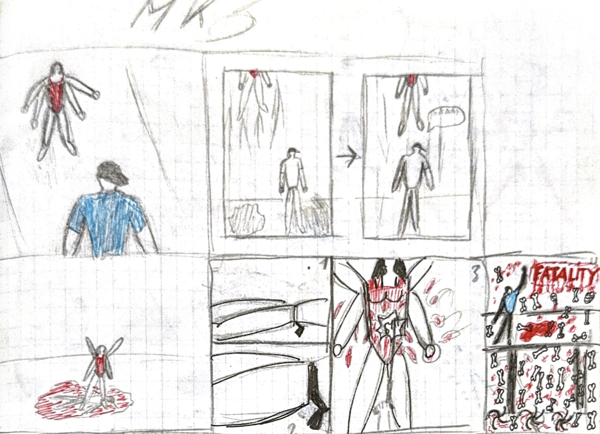 Особая моя гордость - Фаталити с отсылкой к играм Сеги в плане количества костей