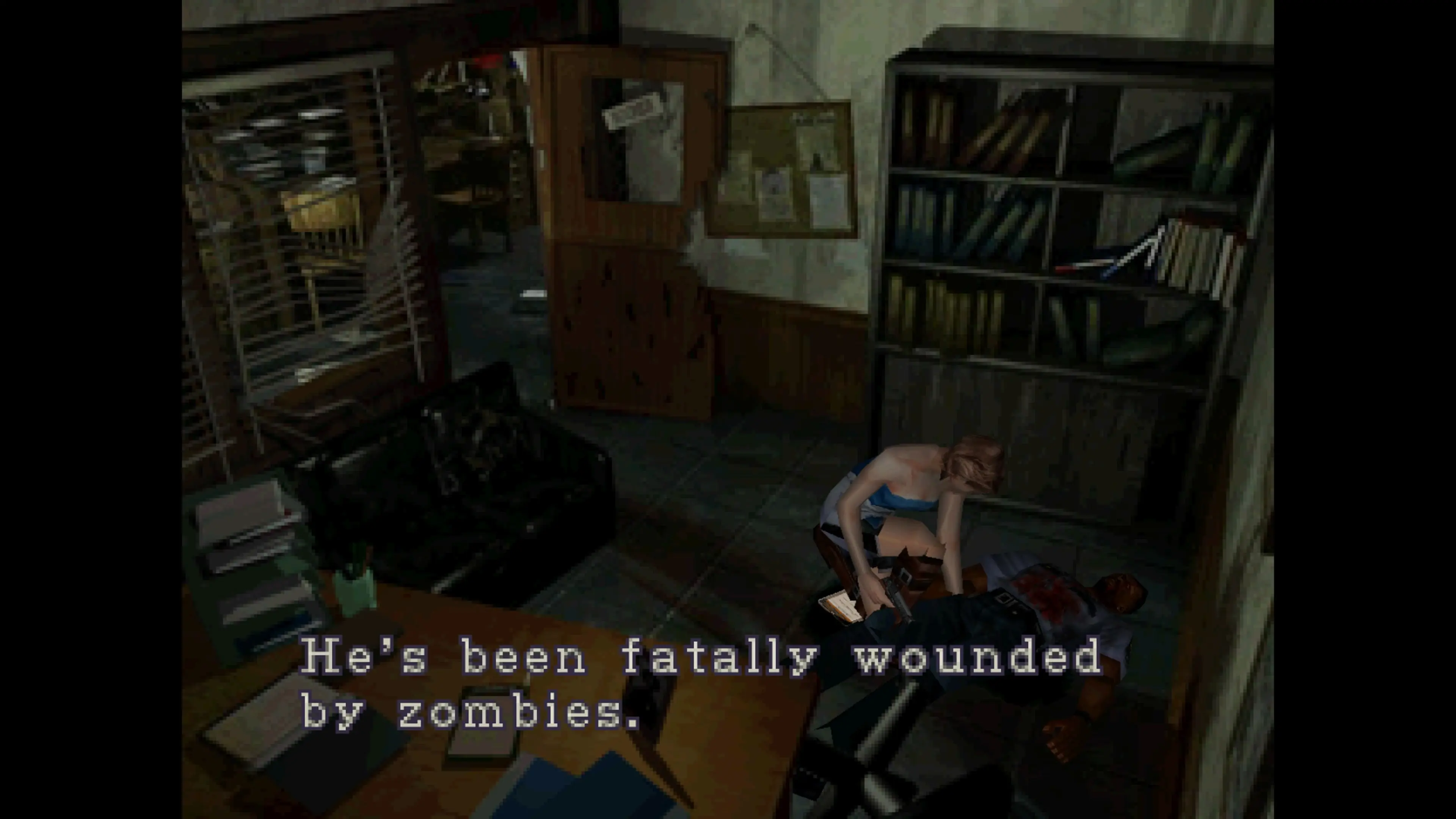 Джилл ещё каким-то образом не поняла, что Марвин ещё жив