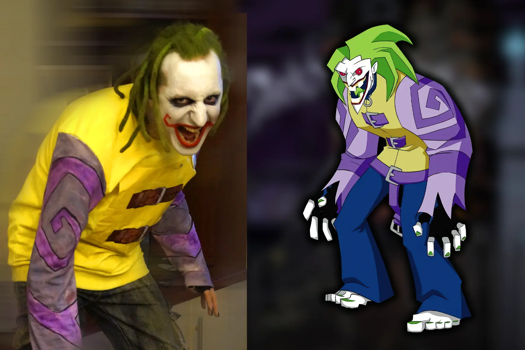 - Мам, можно нам Джокера из мульта 2004? - У нас есть Джокер из 2004 дома.