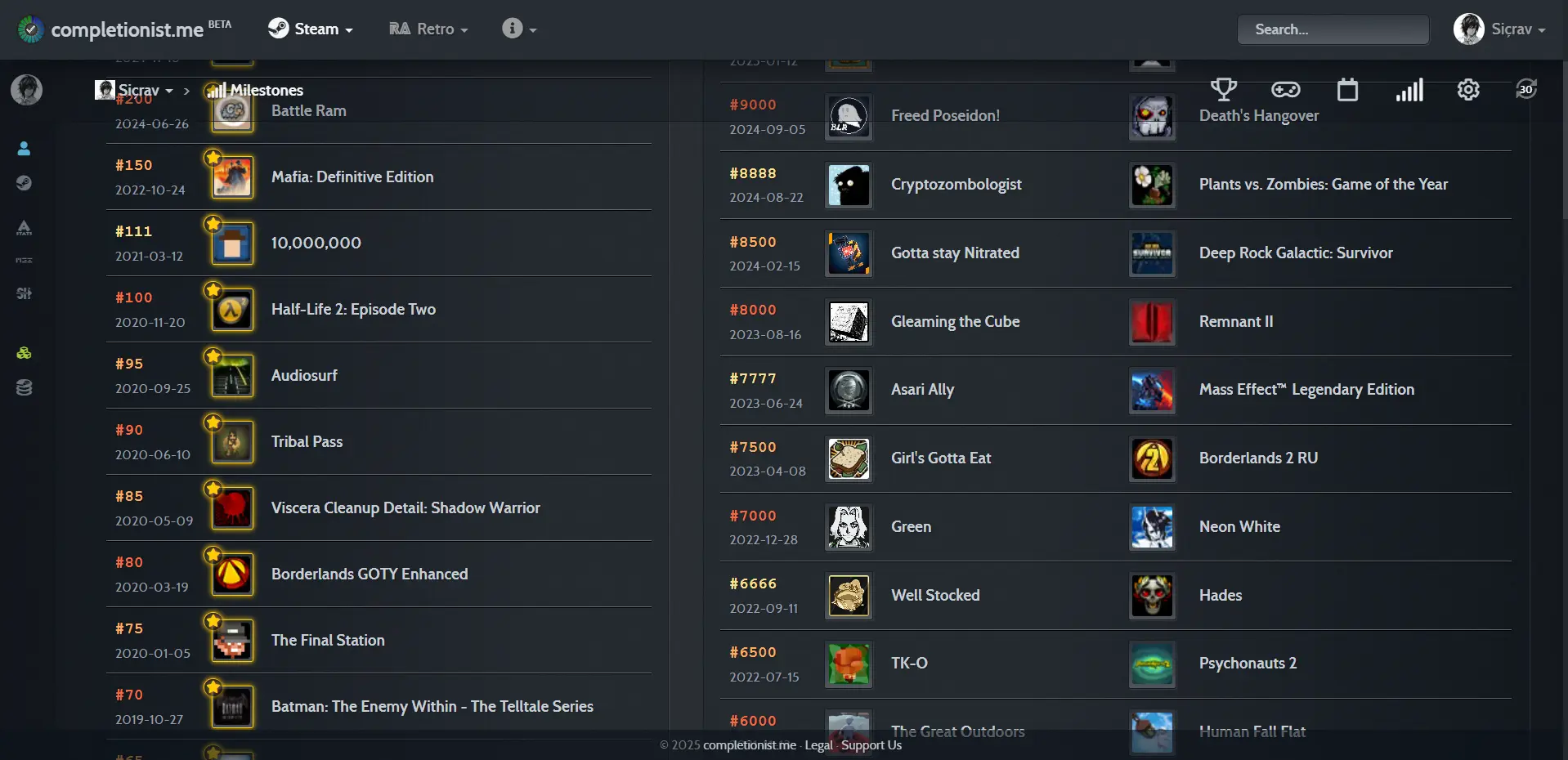 Прикольно, что достижение №6666 было получено в Hades