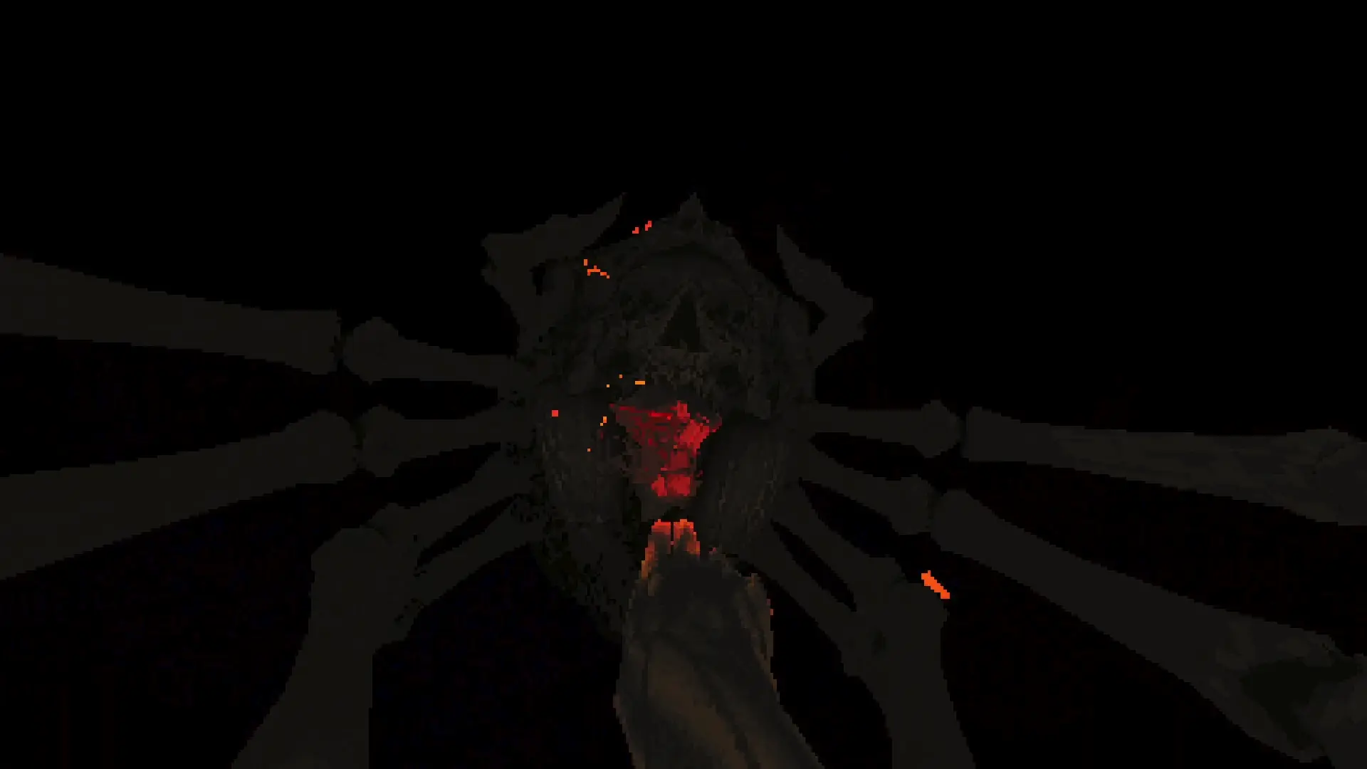 "Паук" это первый мини-босс появляющийся на карте в районе сороковой секунды