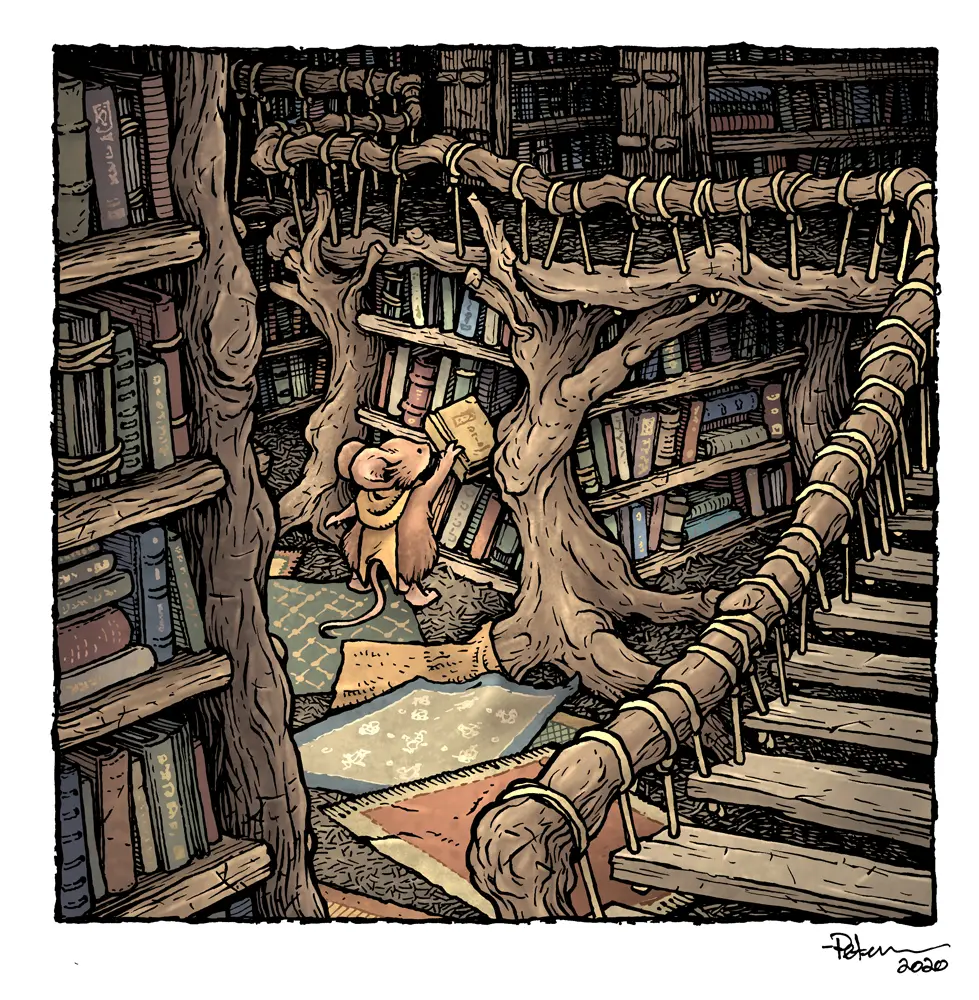 Эта работа, как и многие другие комишки, в конечном итоге войдёт в будущий скетчбук, который я планирую выпустить в начале/середине 2022 года.