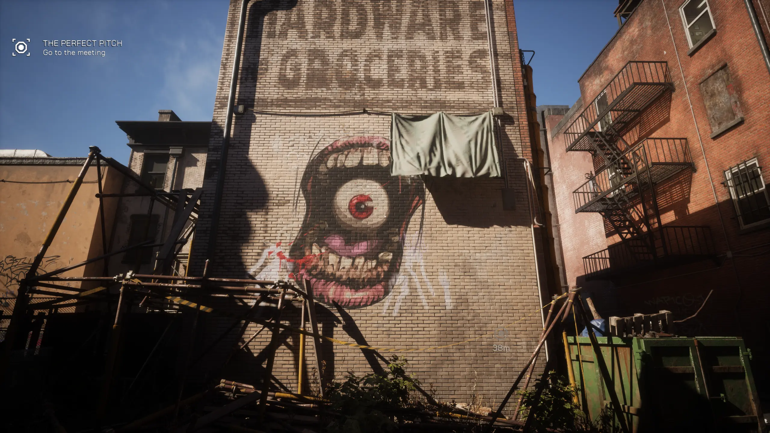 В игре крутые граффити.