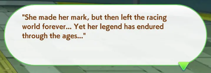 На её остановке идёт реклама фильма Призрачная Умамусуме