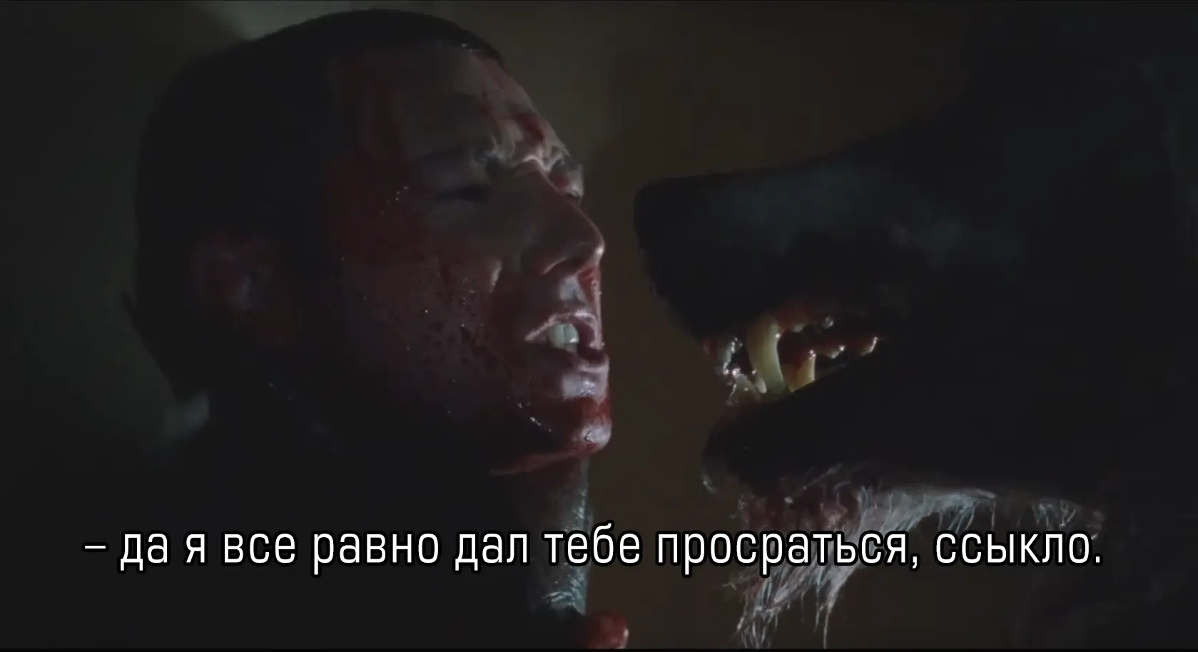 "Псы-Войны" Реж. Нил Маршалл (2002). Эта фраза перекочевала в мою новеллизацию прямиком из фильма.