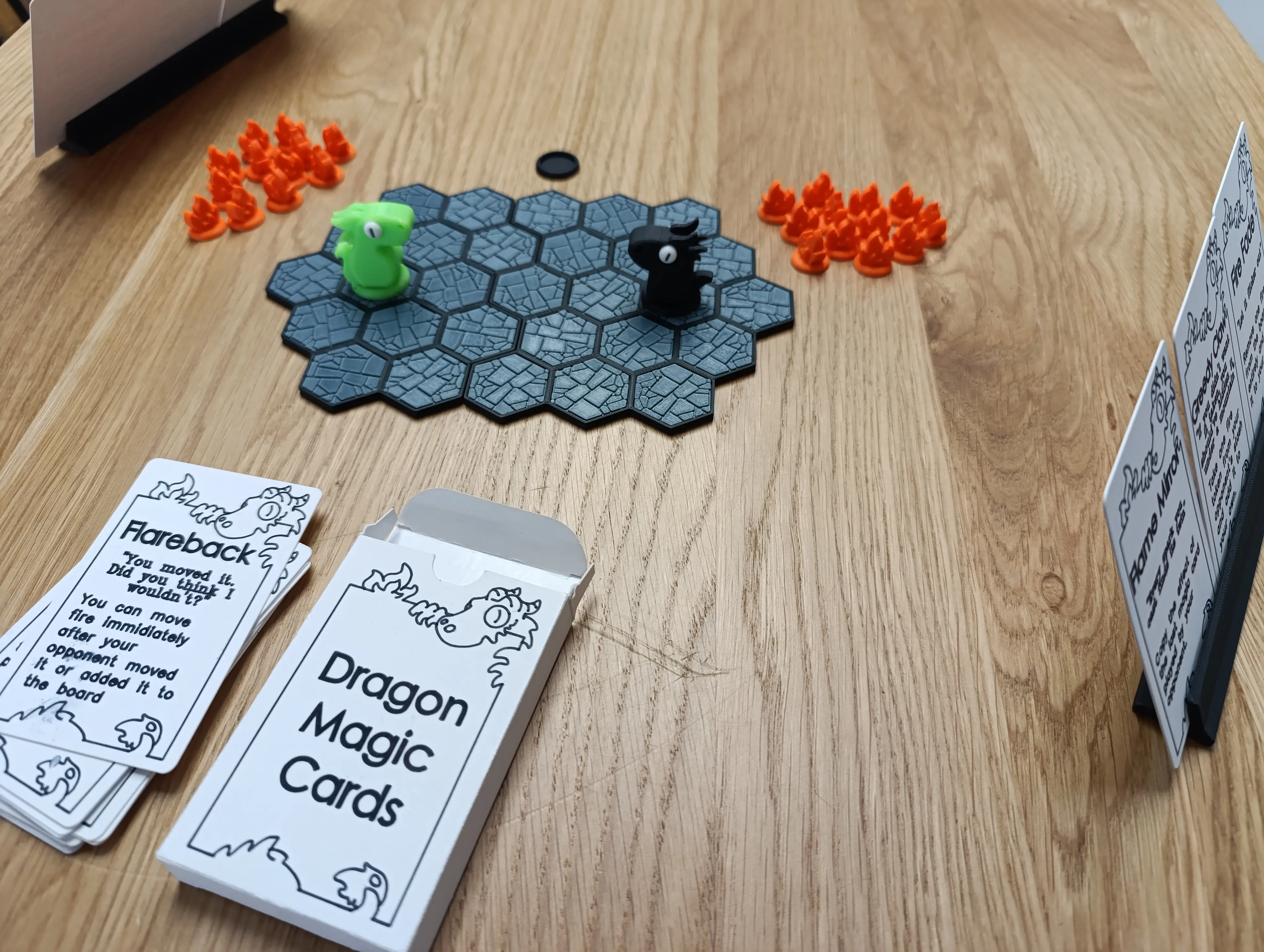 Второе издание карточек - уже на собственном режущем плоттере.