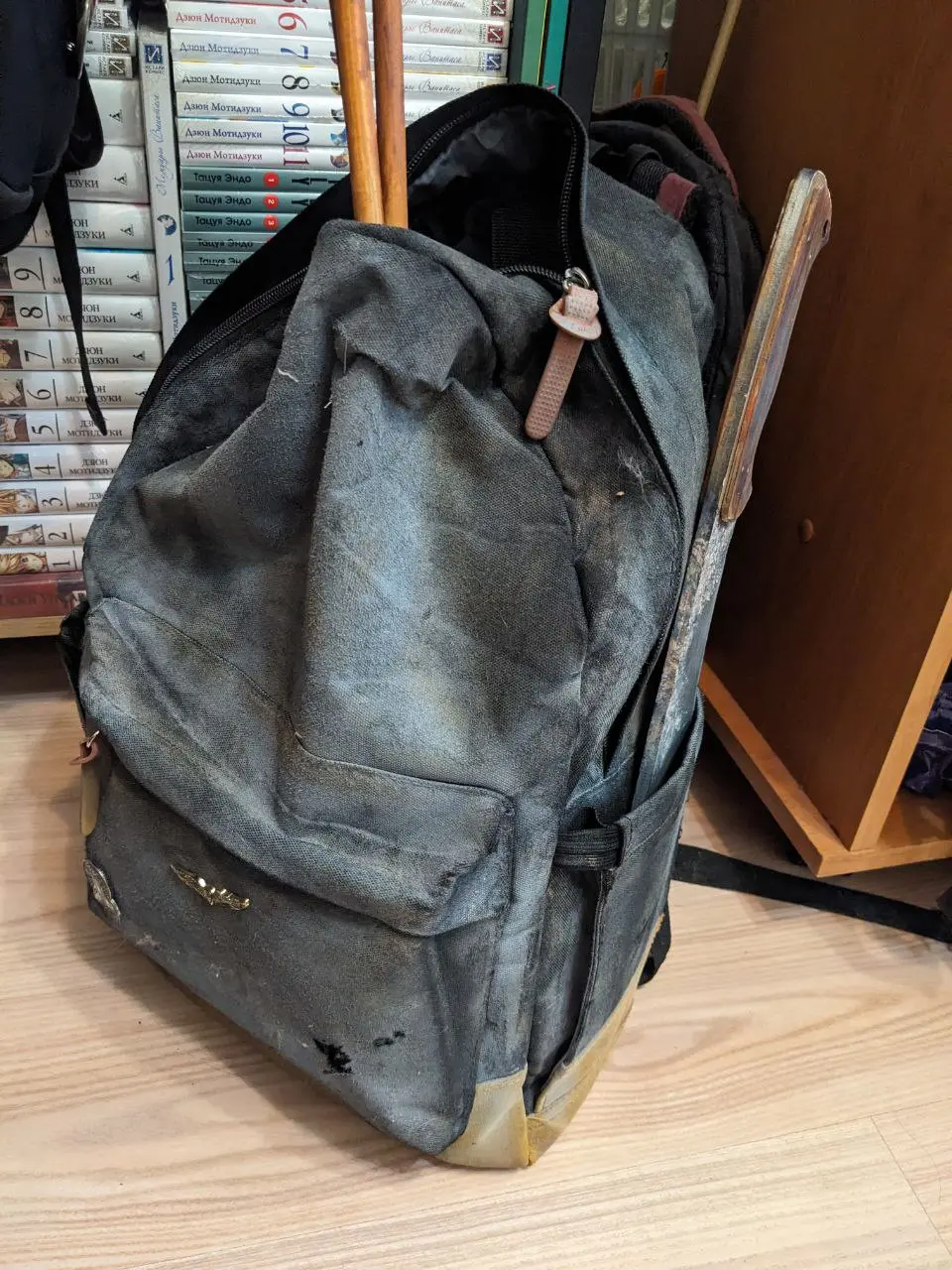 (6 фото) Трудно поверить, что этому рюкзаку меньше недели