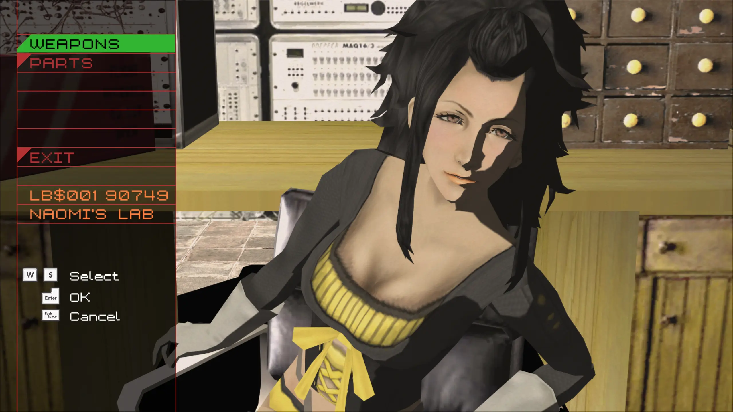 Как будете уходить она будет называть Тревиса долбанным отаку и да Наоми в сиквеле сиськи прокачают и будет физика.