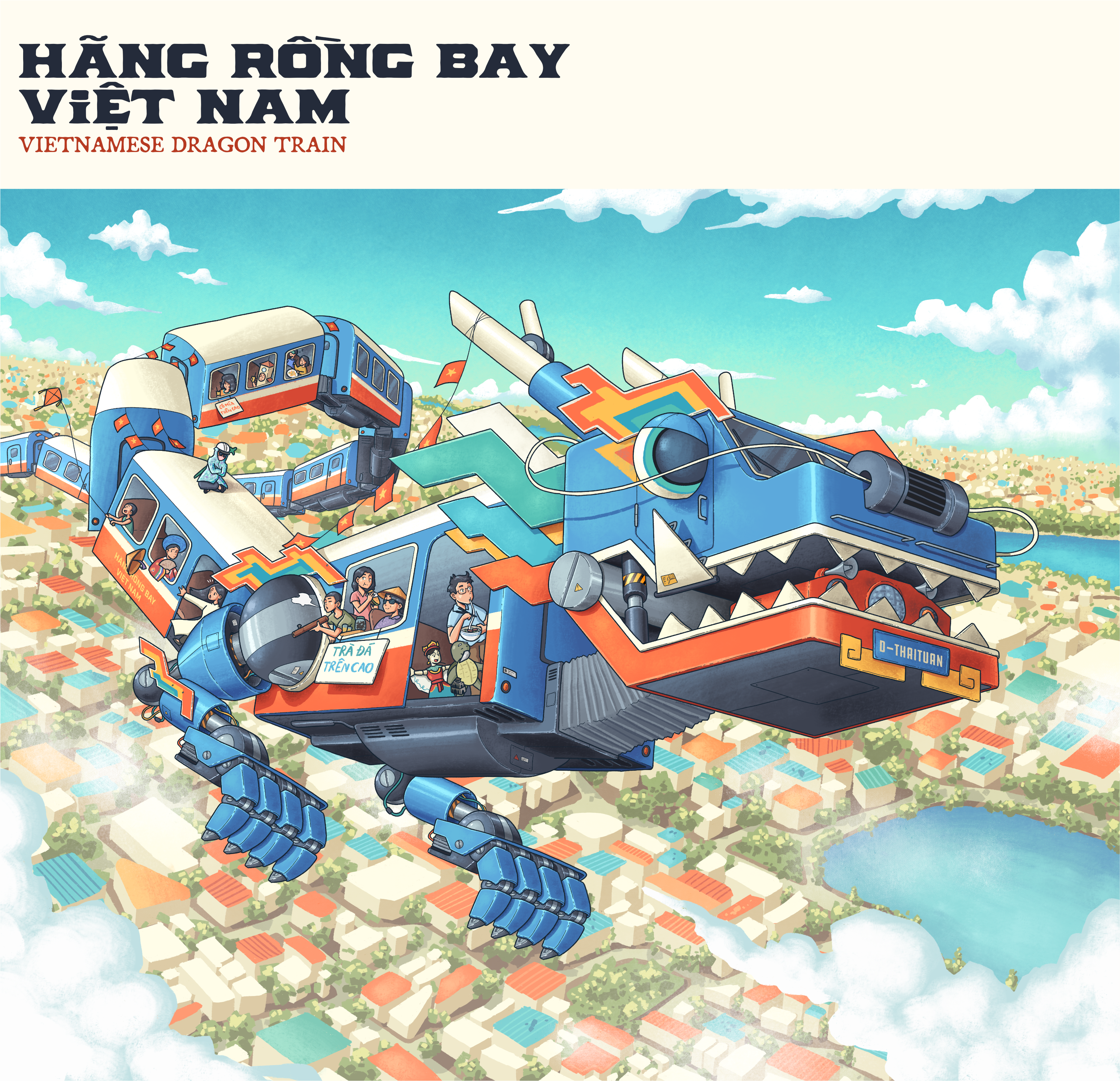 Vietnamese Dragon Train