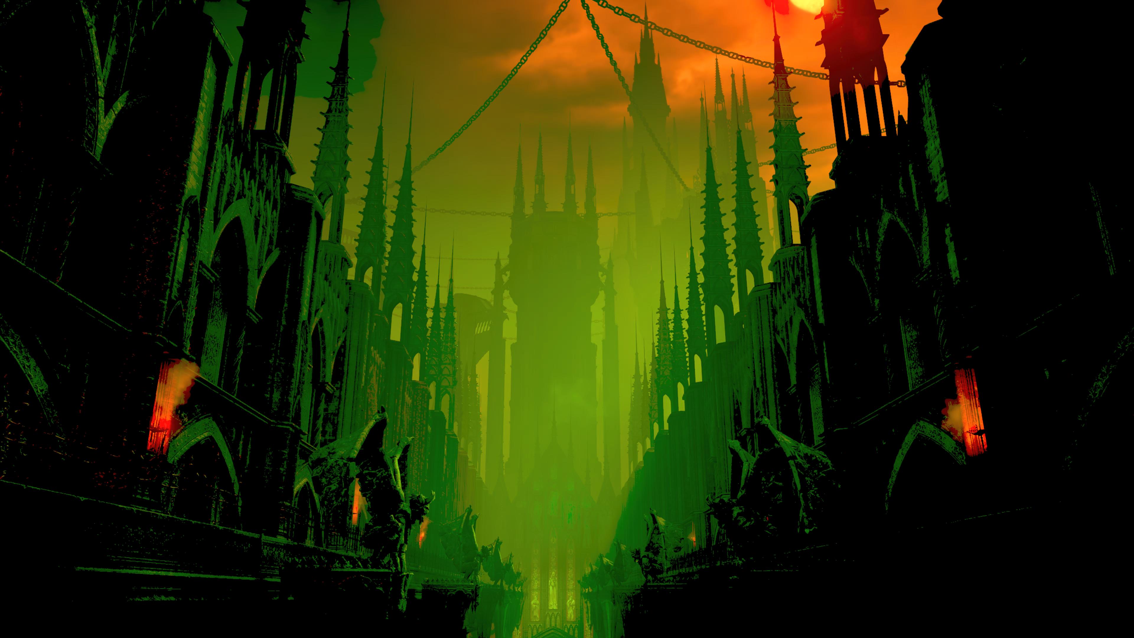 2 вариант, какой лучше? Тут ещё очень Бладборном отдает.