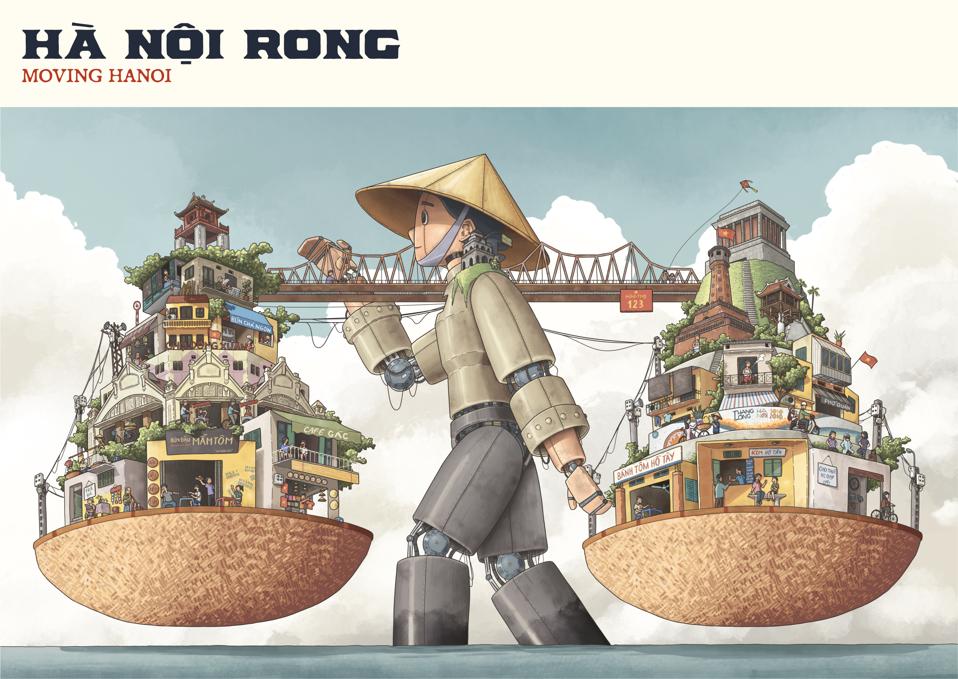 Moving hanoi