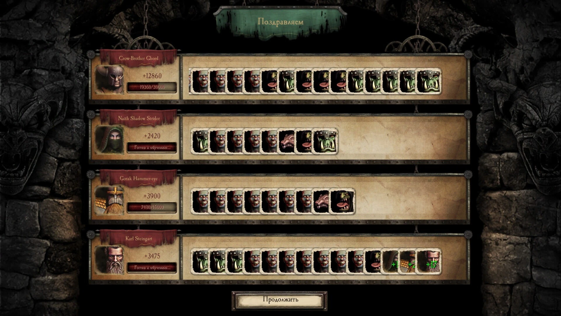 Сравнение в количестве опыта, которое вынес из "данжа" Мародёр и все остальные