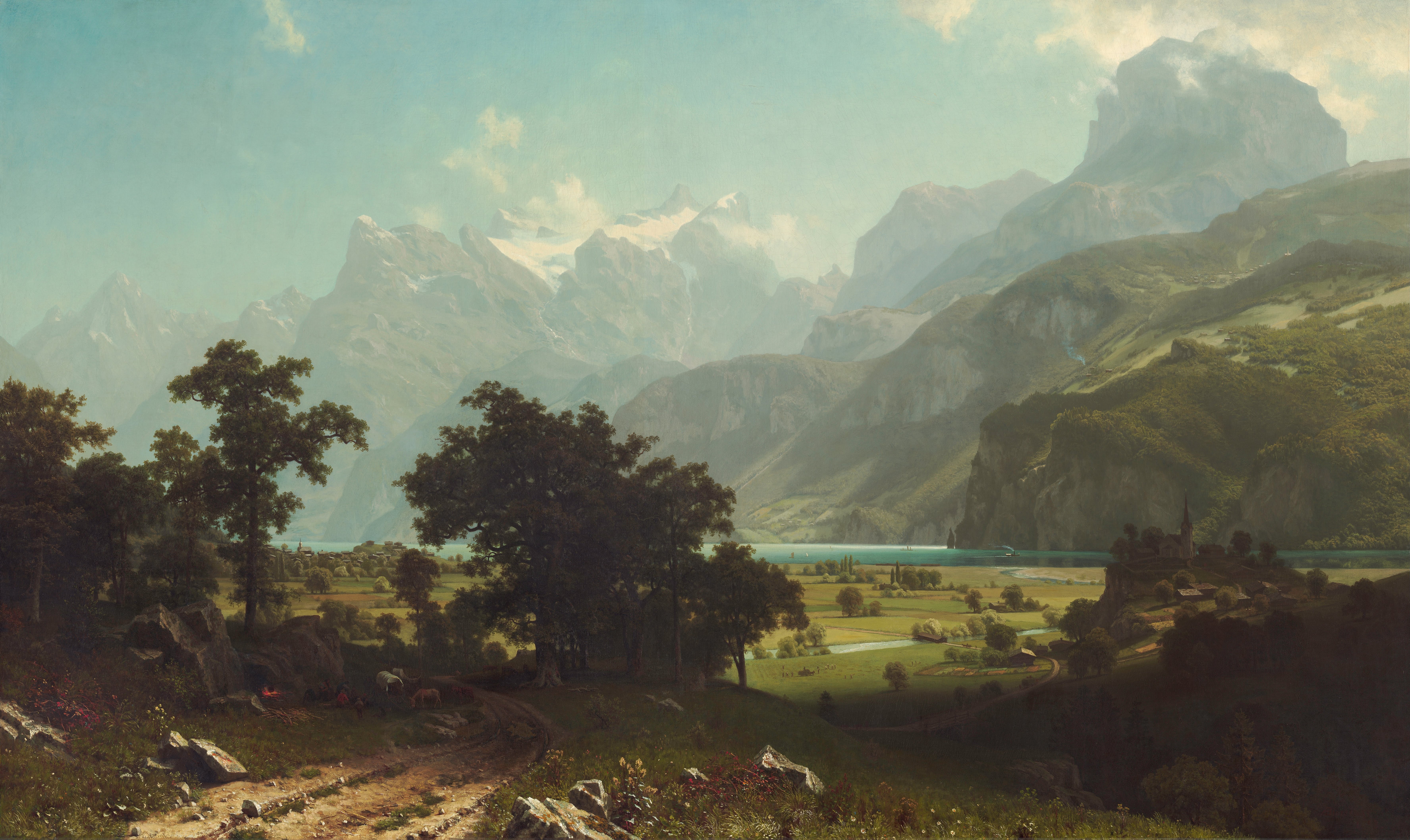 «Озеро Люцерн» 1858 г.